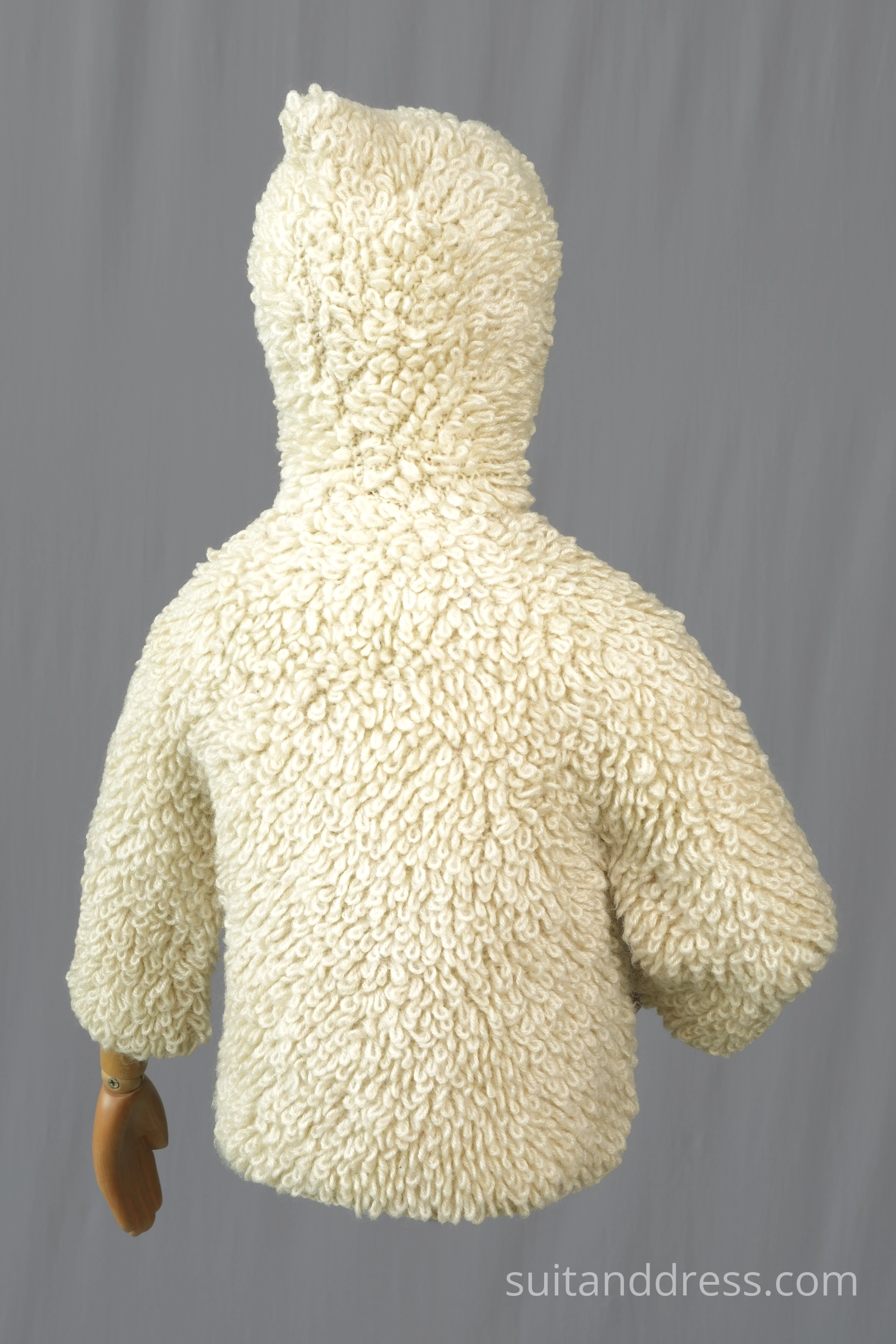 1970s girls wool knitted winter cardigan costume rental for films in Riga Latvia