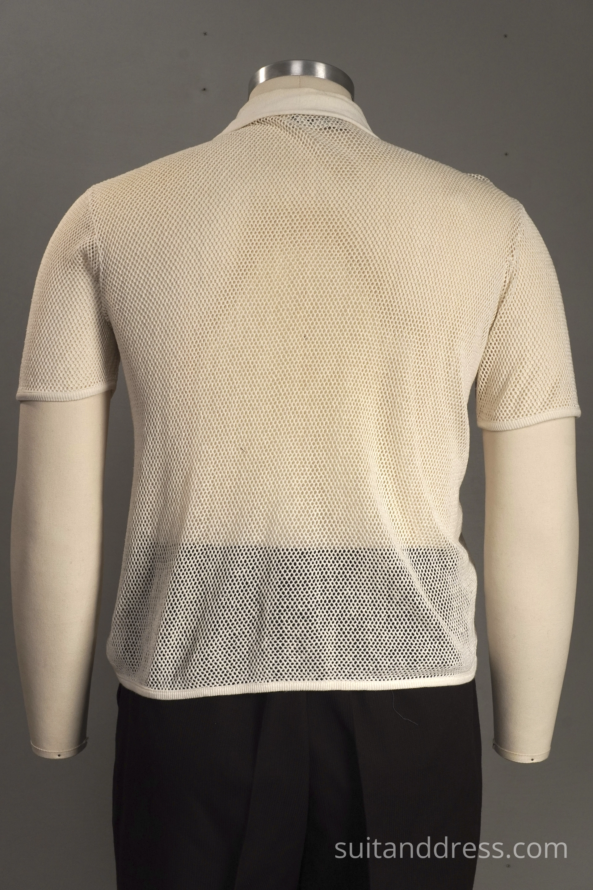 1980s mens mesh polo shirt for rent 