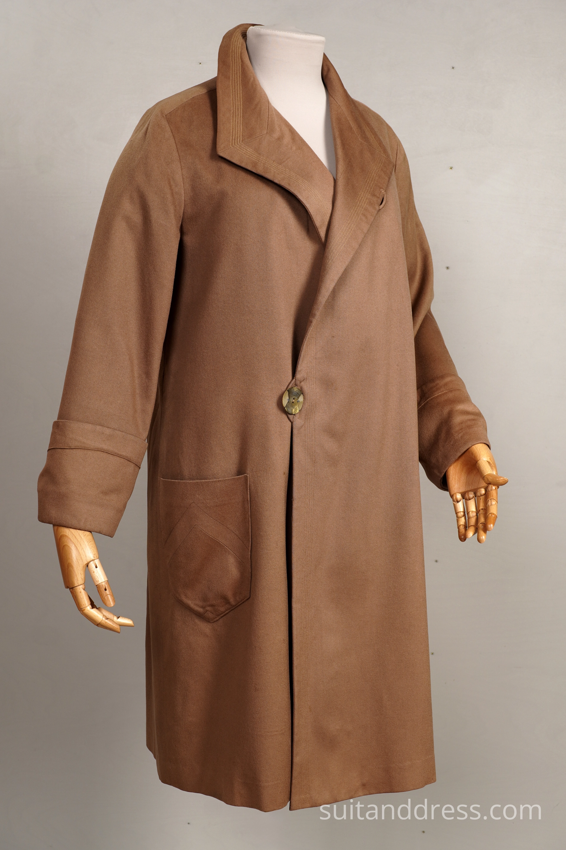 1920. gadu Art Deco mētelis noma