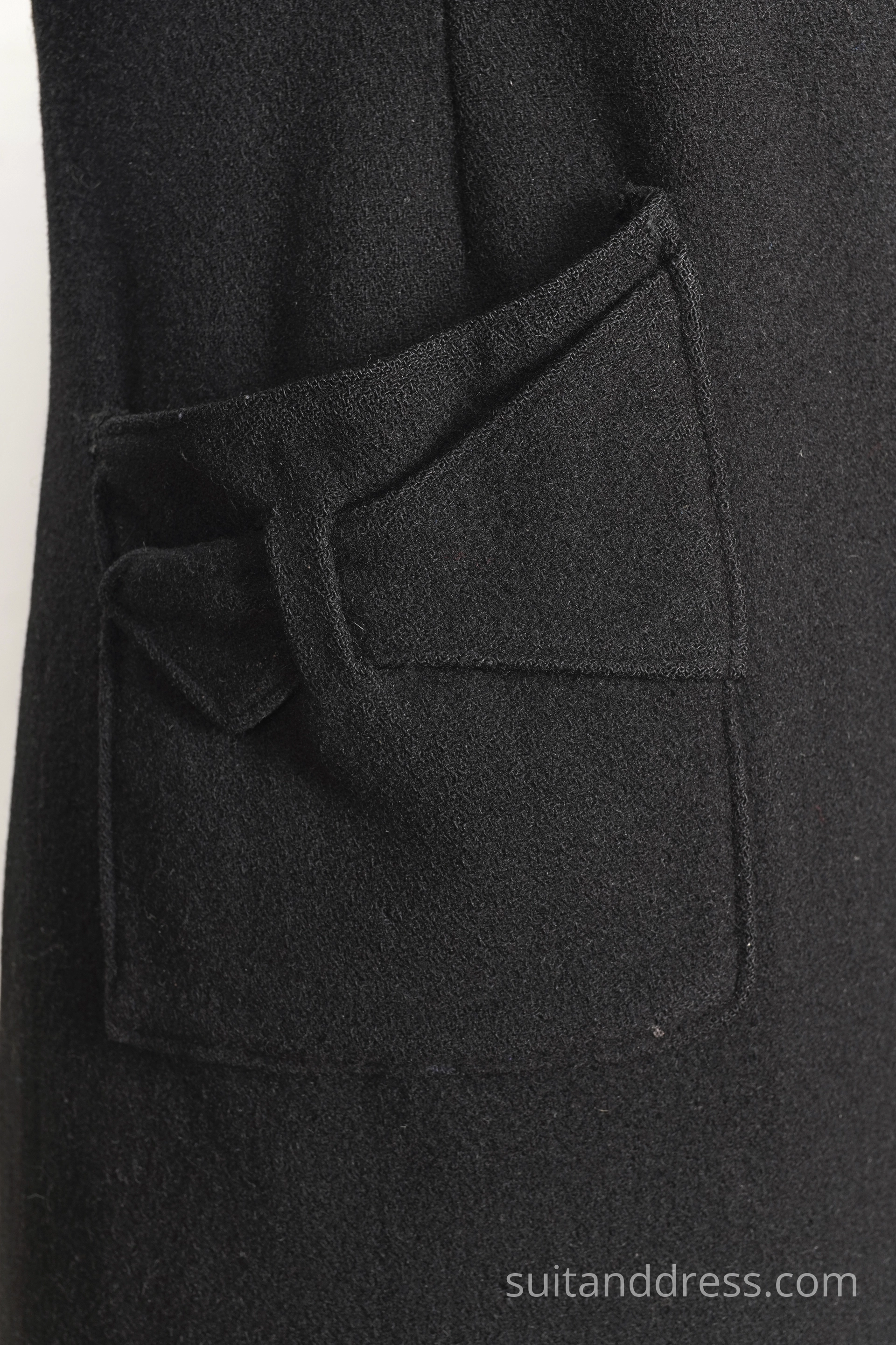 1940s hand made winter coat worn out