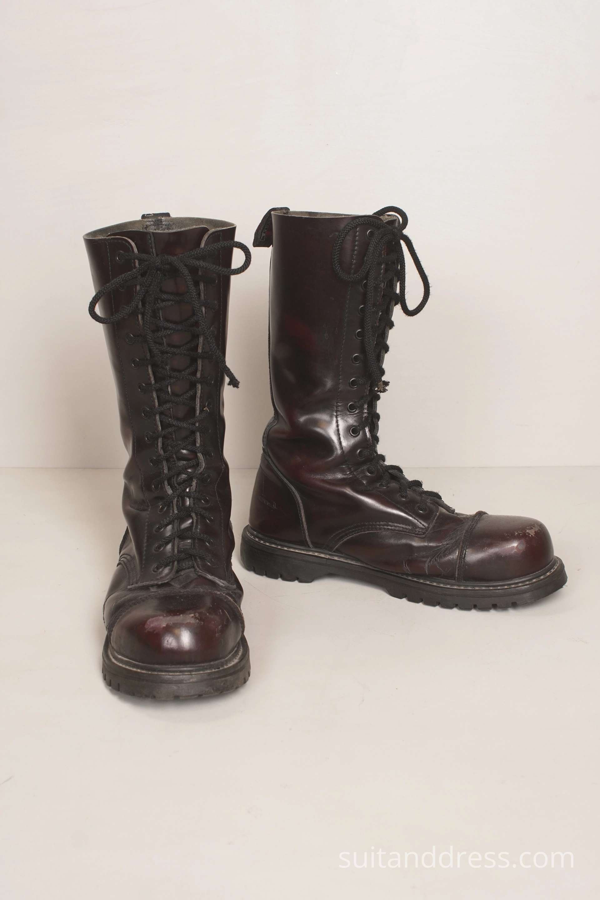 1990s dr Martens style TNT high boots punk boots 90s fashion for rent Riga
