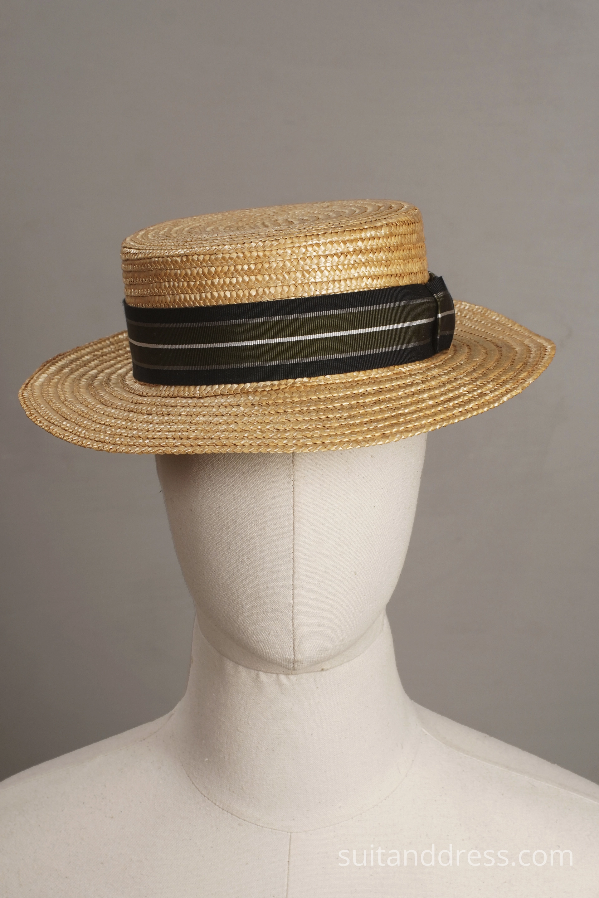 vintage style boaters hat