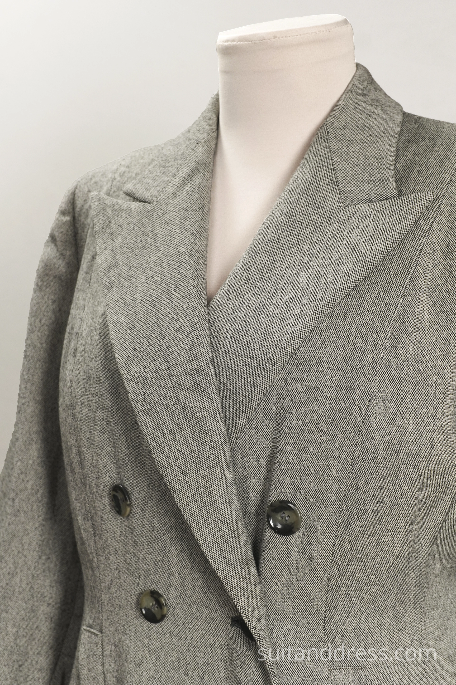 1940s tweed autumn coat