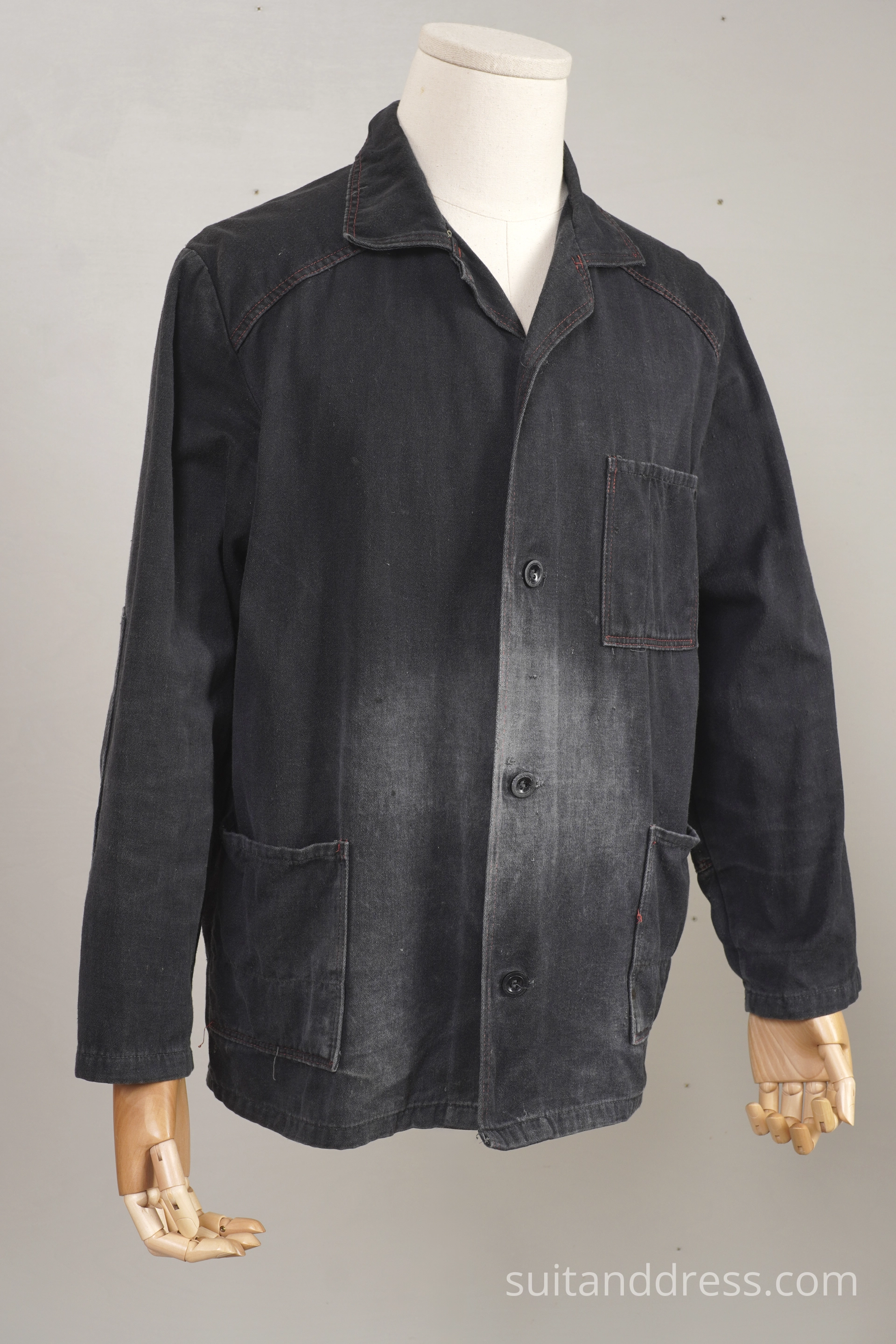Black Soviet work wear for rent 