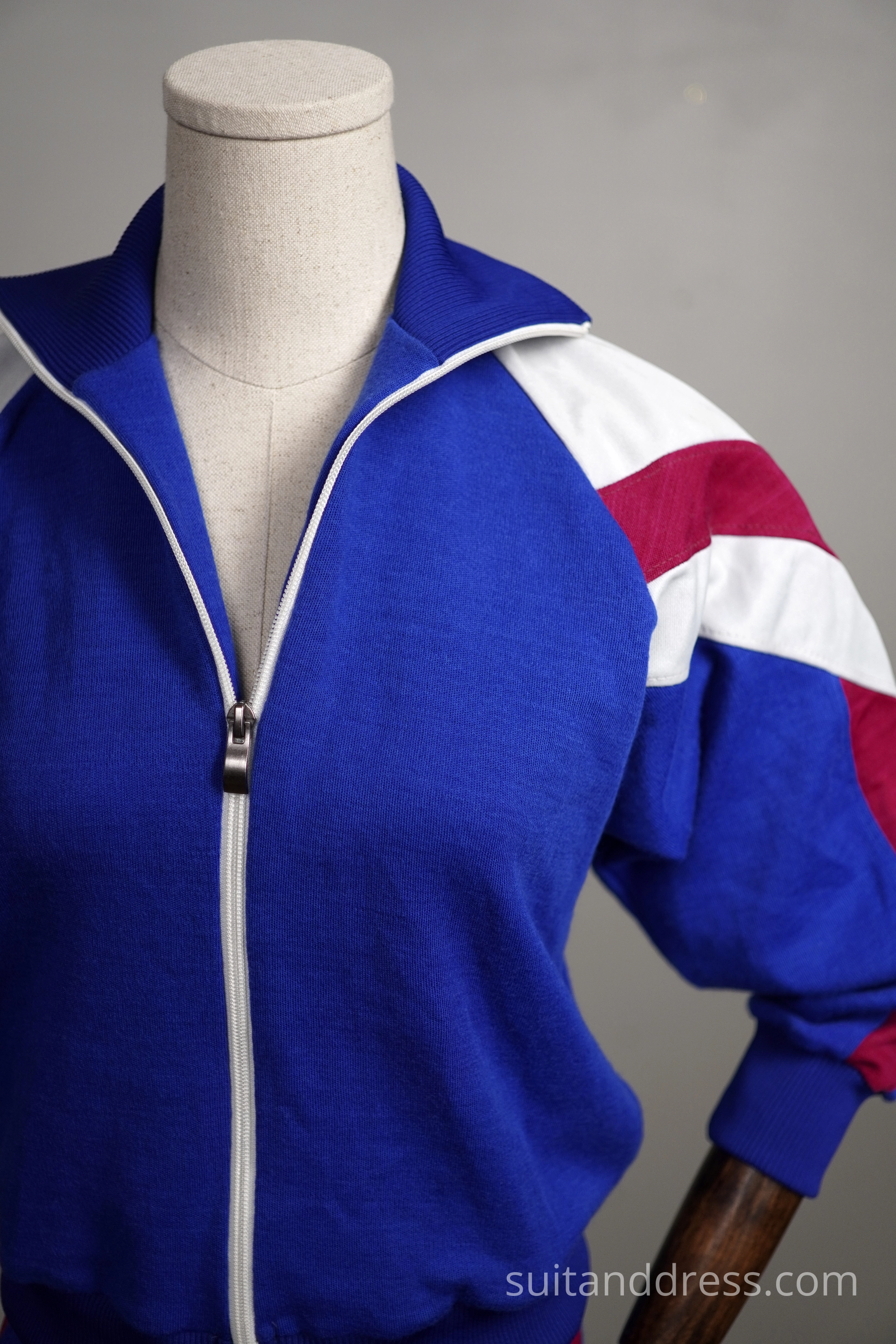 80s colorblock tracksuit for rent