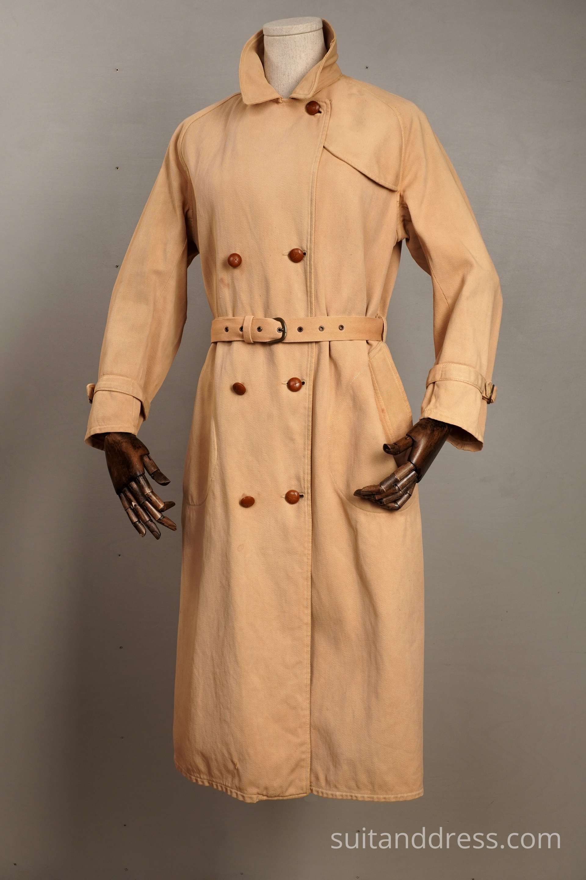 1920s ladies trench coat for rent