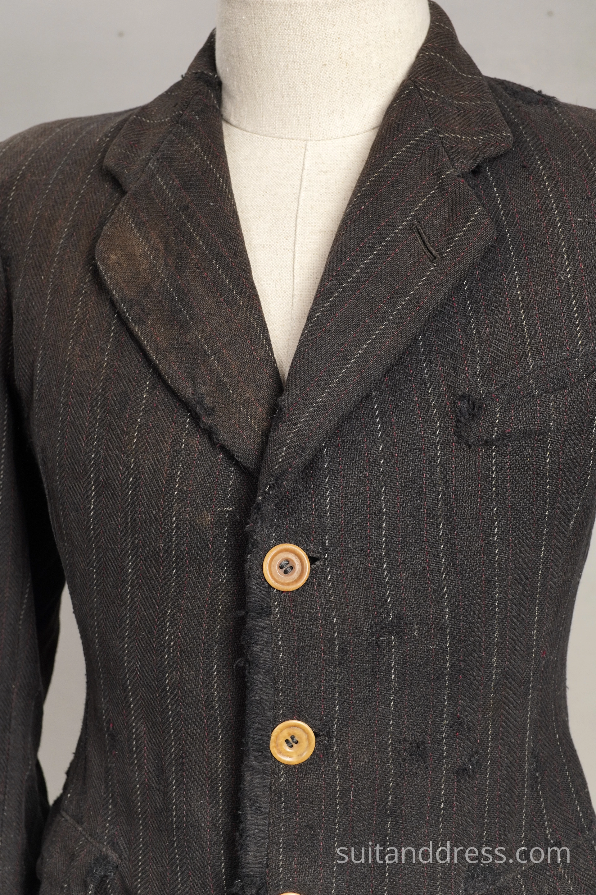 distressed jacket poswar ww2 costume rental
