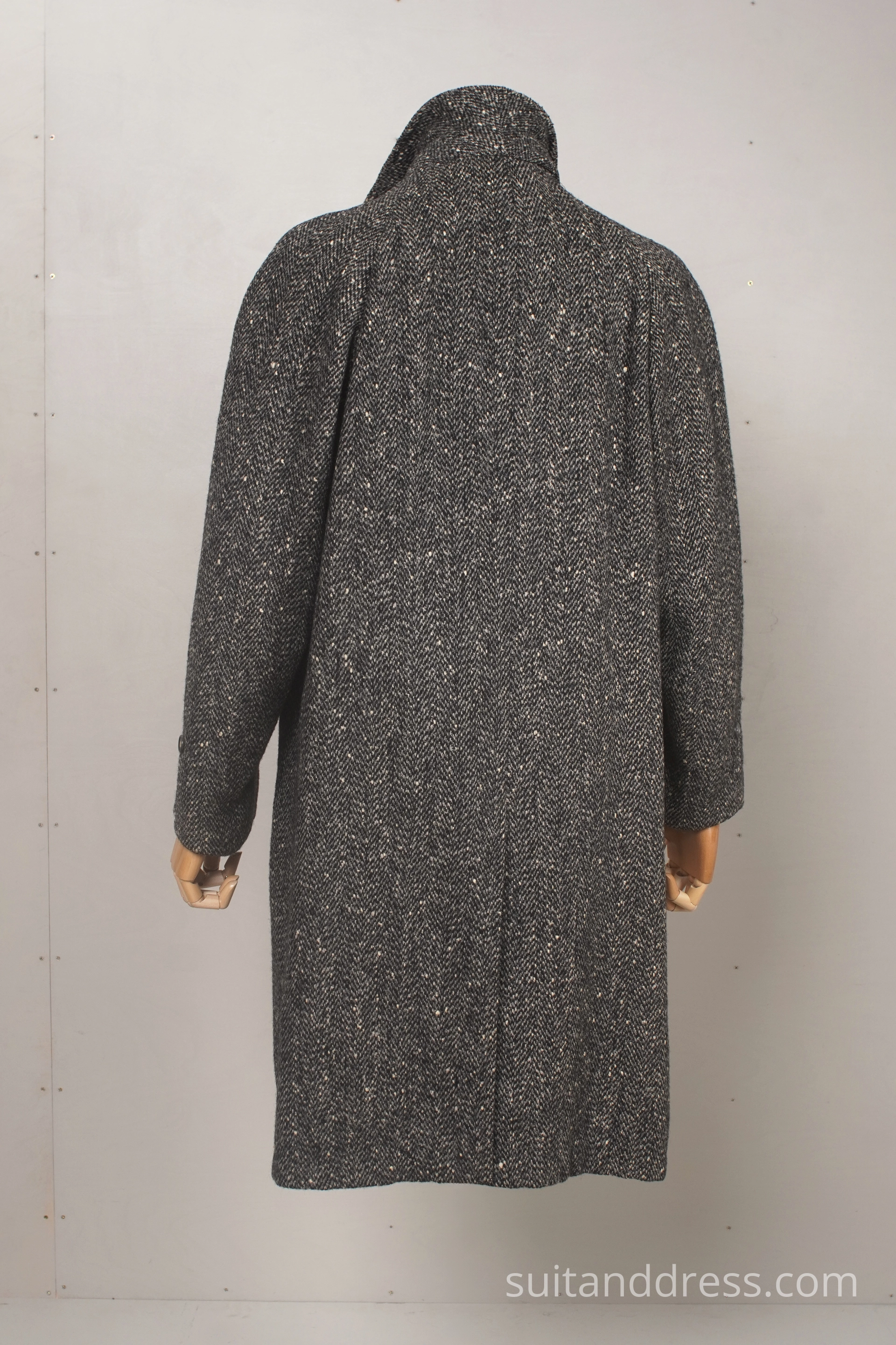 Vintage 1960s wool tweed coat