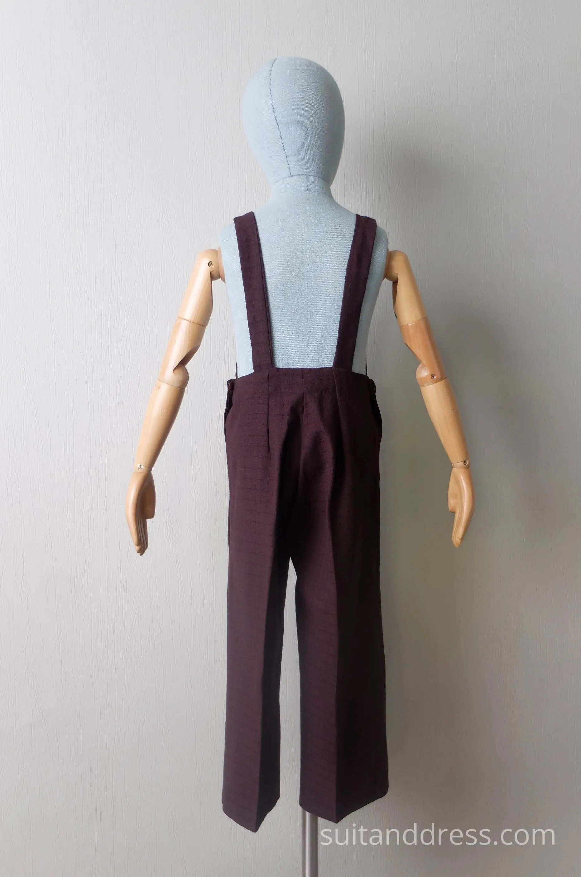 vintage trouses with suspenders