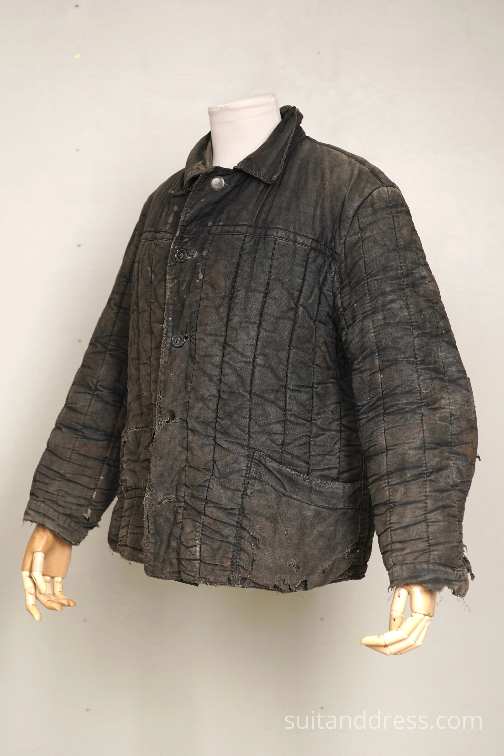 Vatnik quilted Soviet prisoners jacket for rent