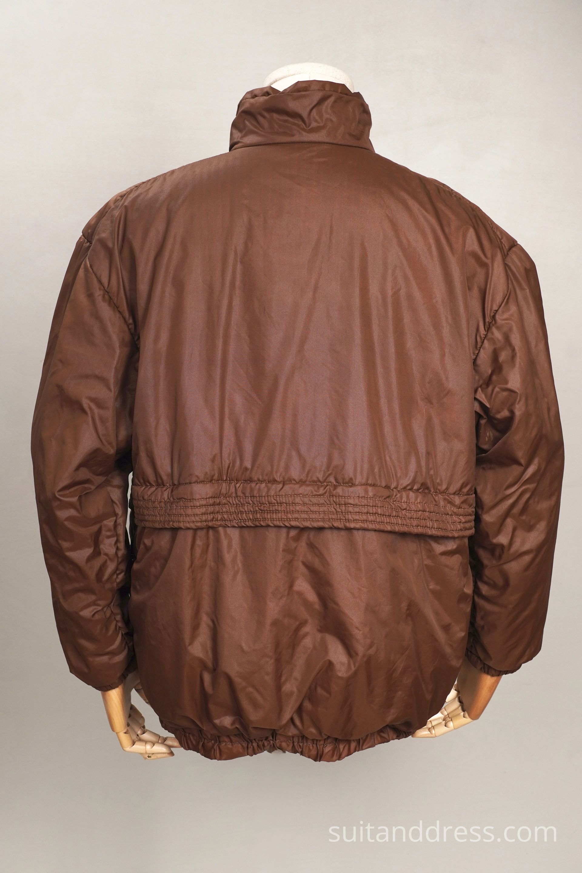 1980s soviet puffer jacket vintage polyester 80ties style