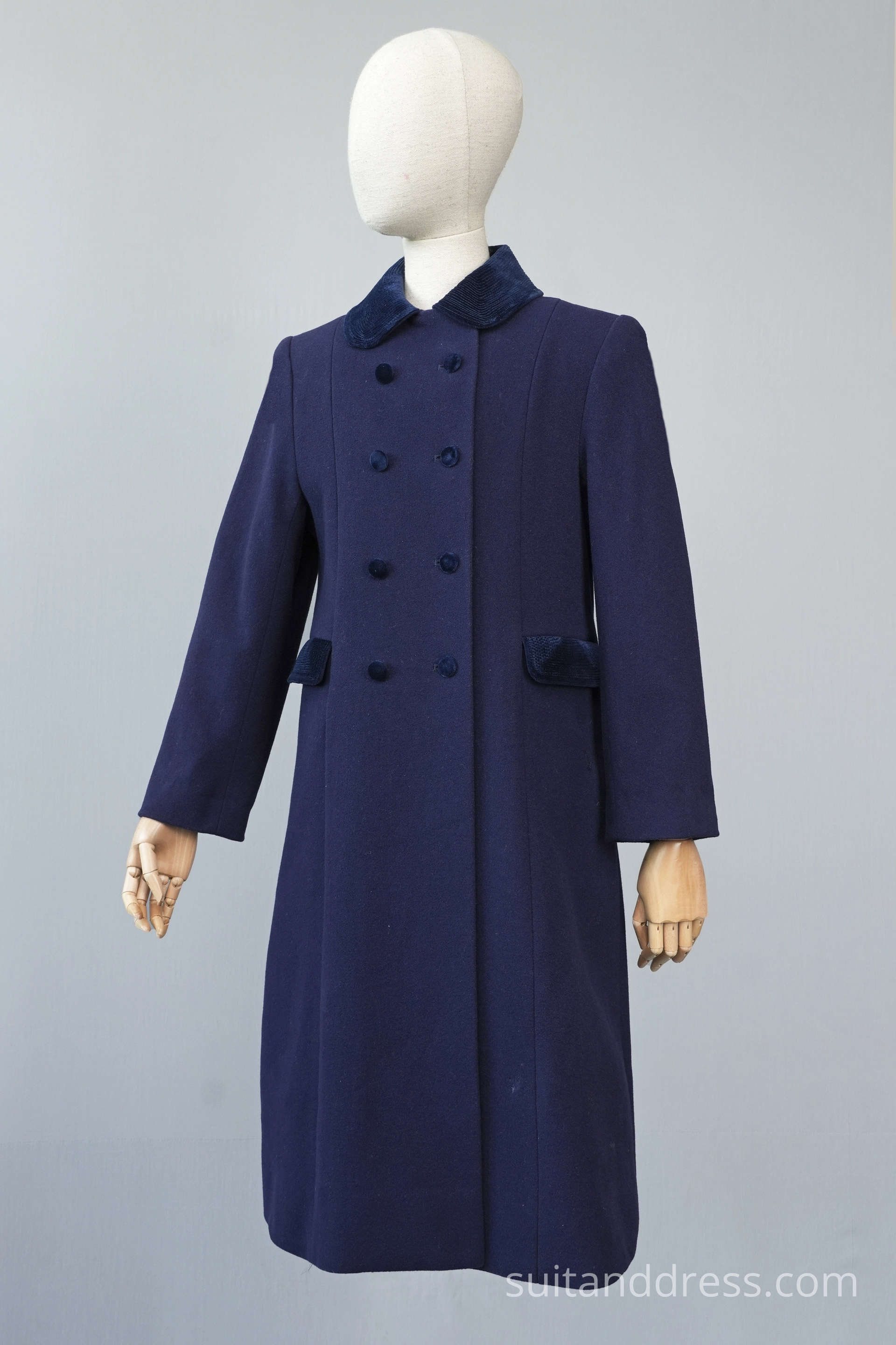 Edwardian style girls coat velvet trimming detail wardrode rental for films vintage costume rent in Latvia Riga