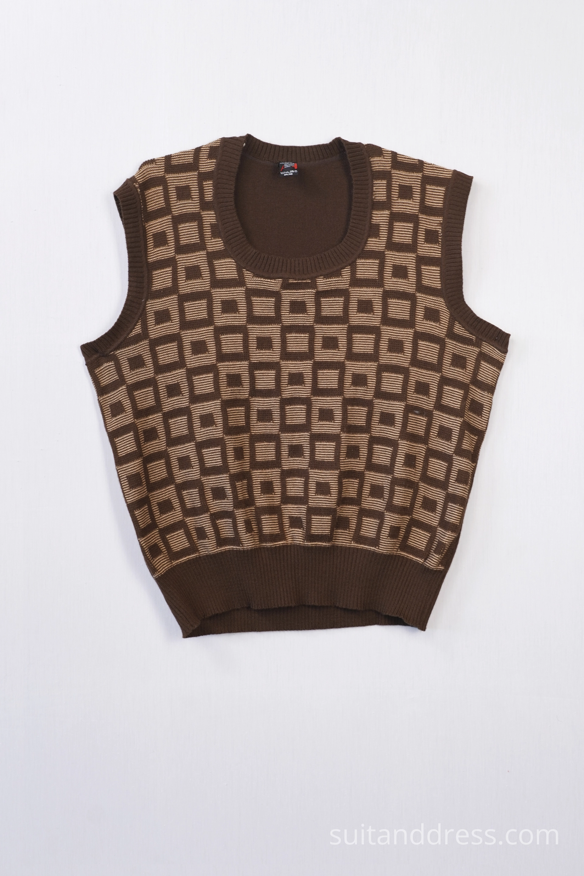 1970s jersy pattern top vest costume rent in Latvia Riga