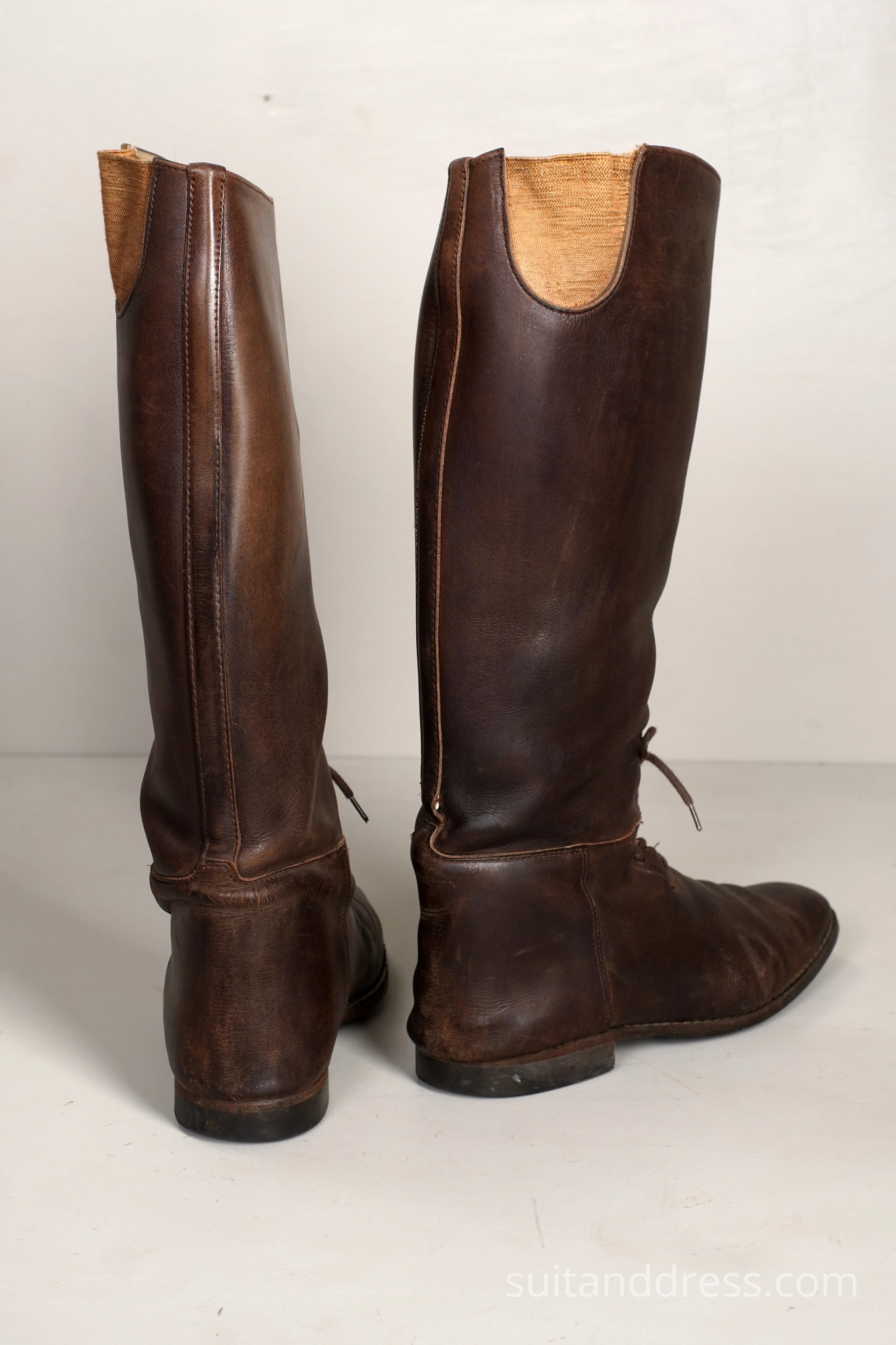 Mid-century mens riding boots