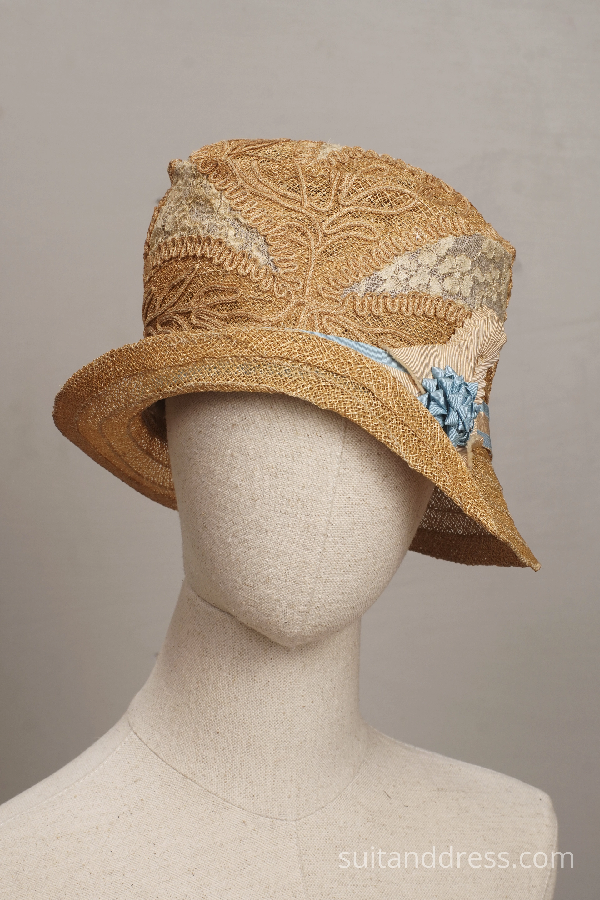 1920s summer cloche embellished