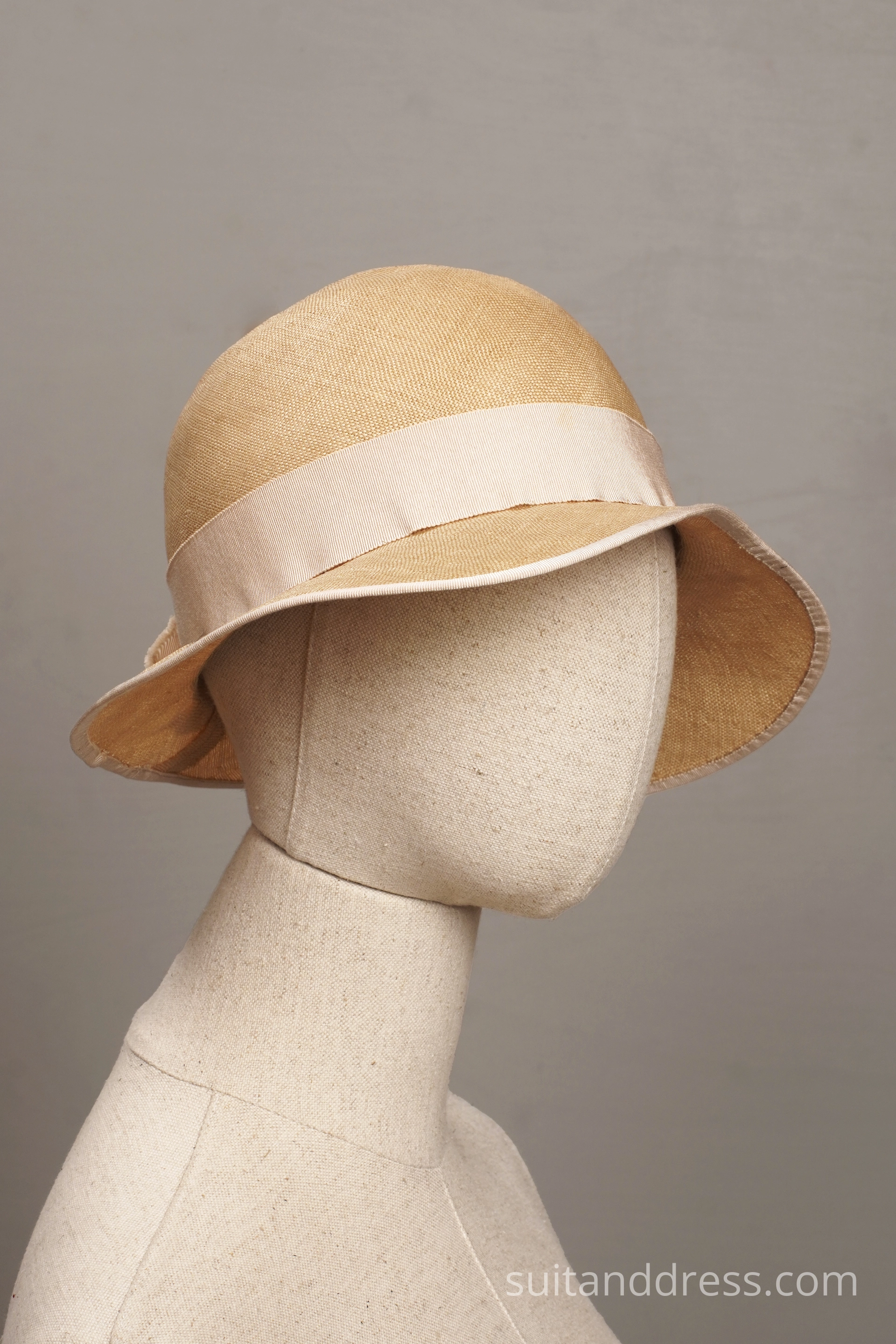 1920s brimmed summer hat replica