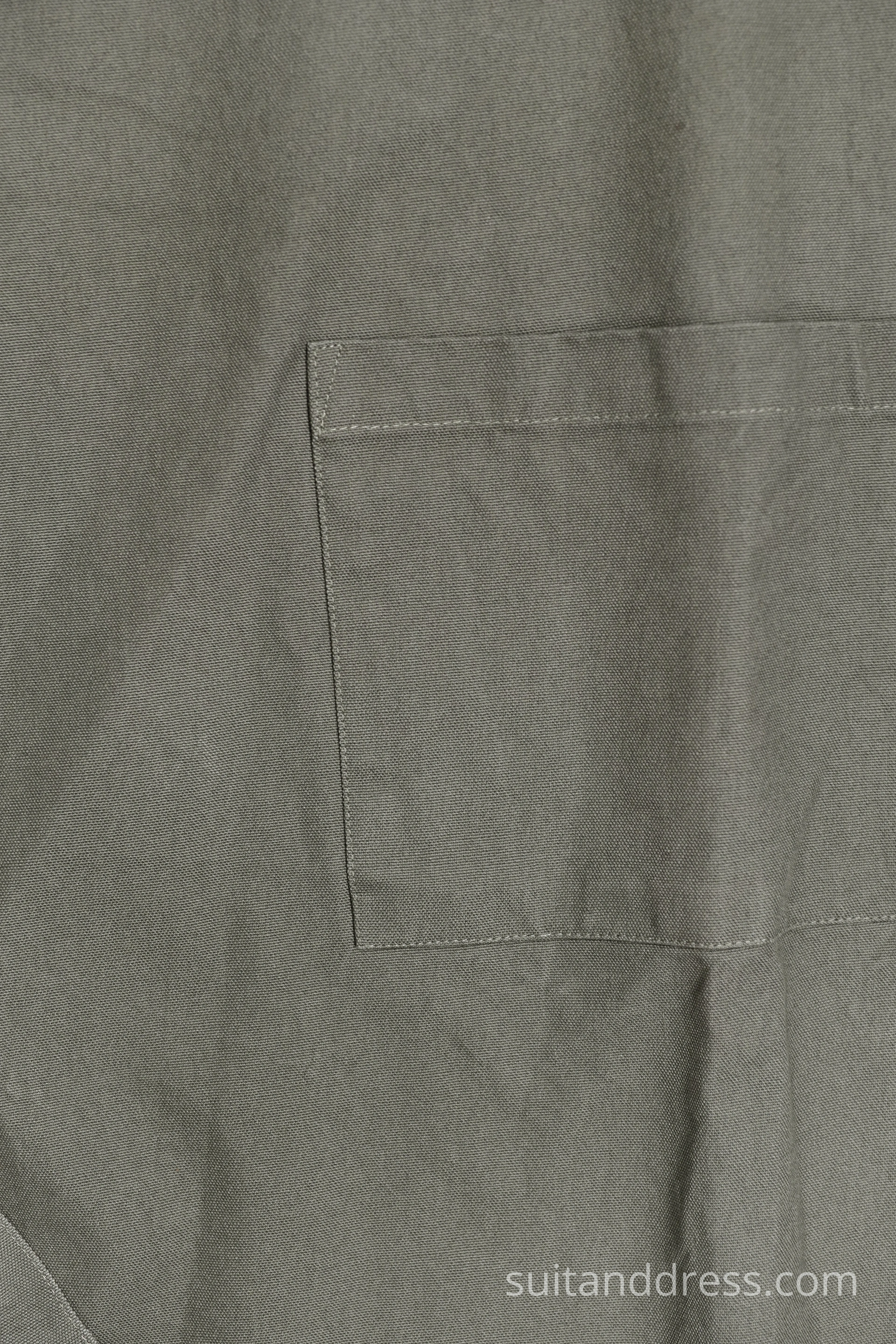 gray canvas workwear apron
