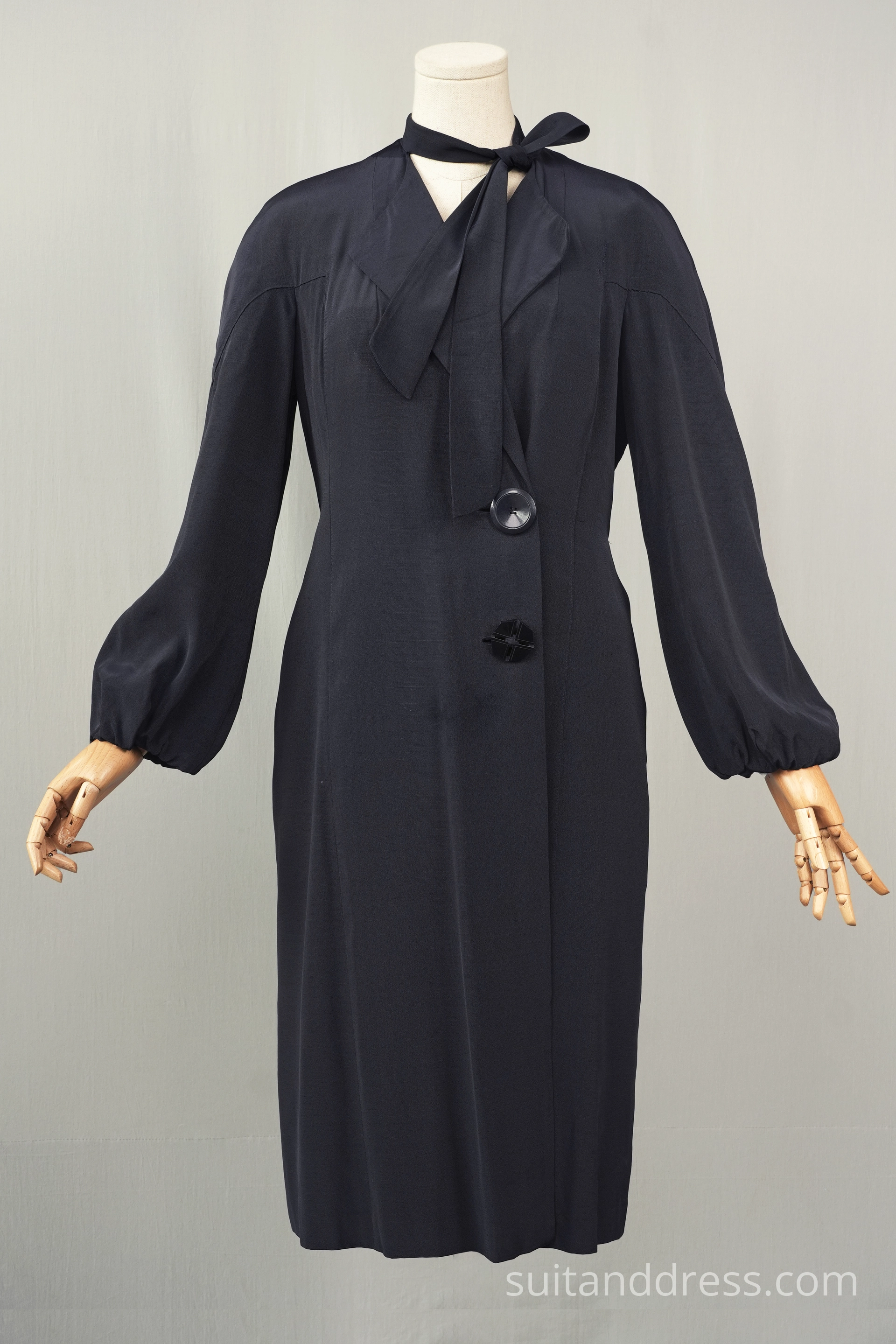 1930 silk coat women's style 30s fashion ladies vintage costume rent in Riga Latvia