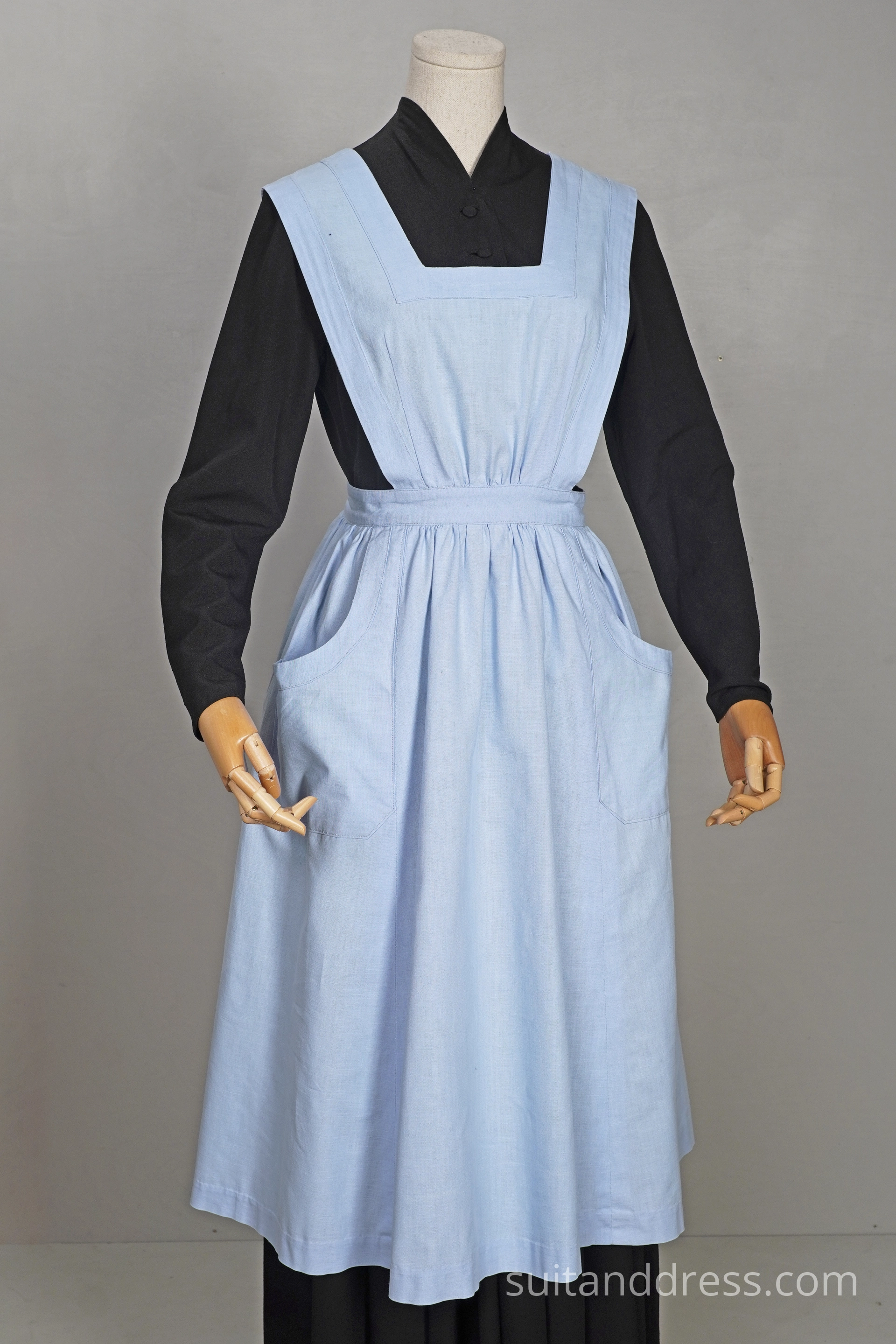 WWII NURSE AID UNIFORM pinafore dress apron vintage costume rent hire films movies Riga Latvia