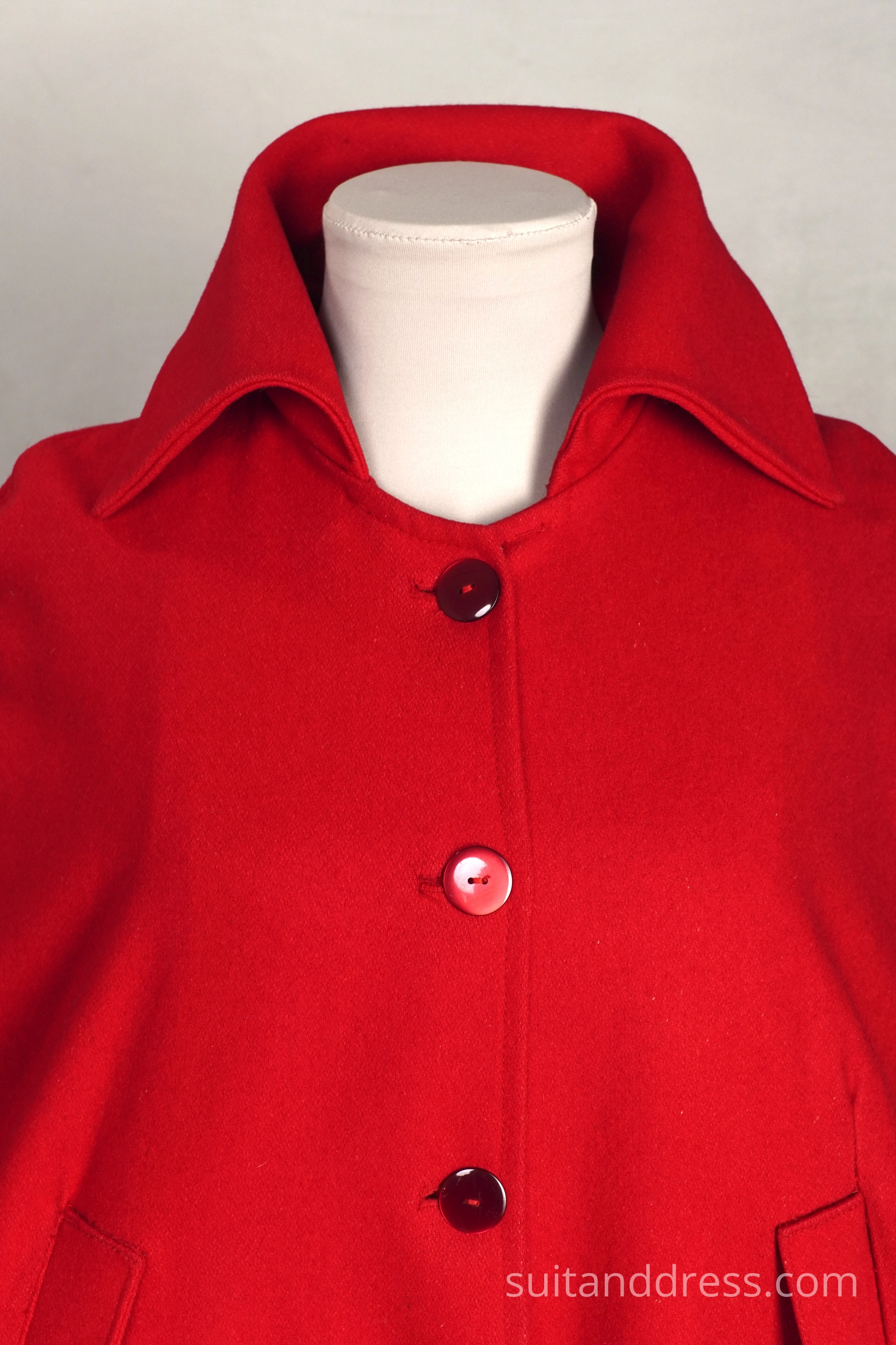 red wool cape for rent