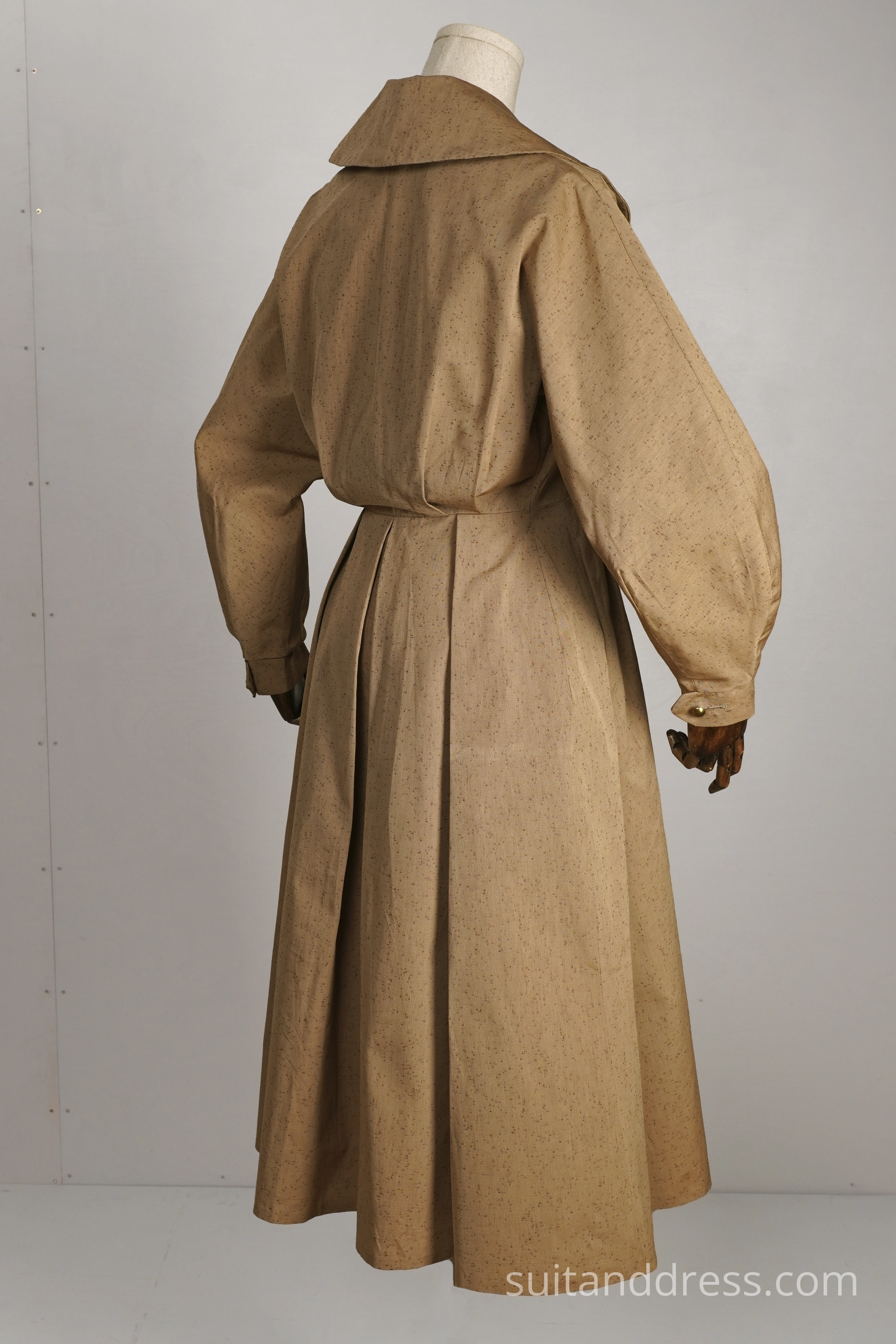 1950to gadu sieviešu mētelis vintage tafta mētelis noma