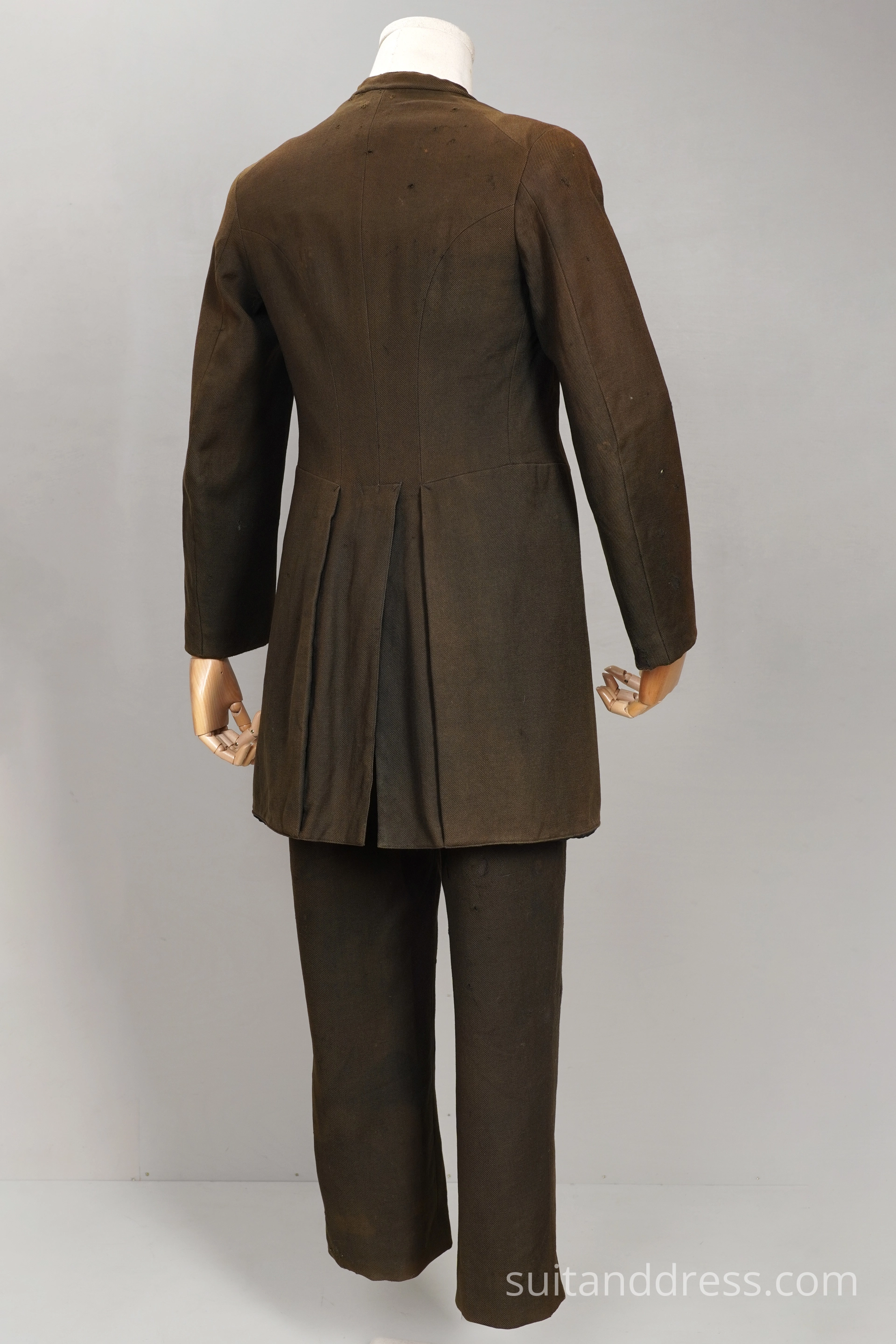 Original Victorian Edwardian suit faded worn out