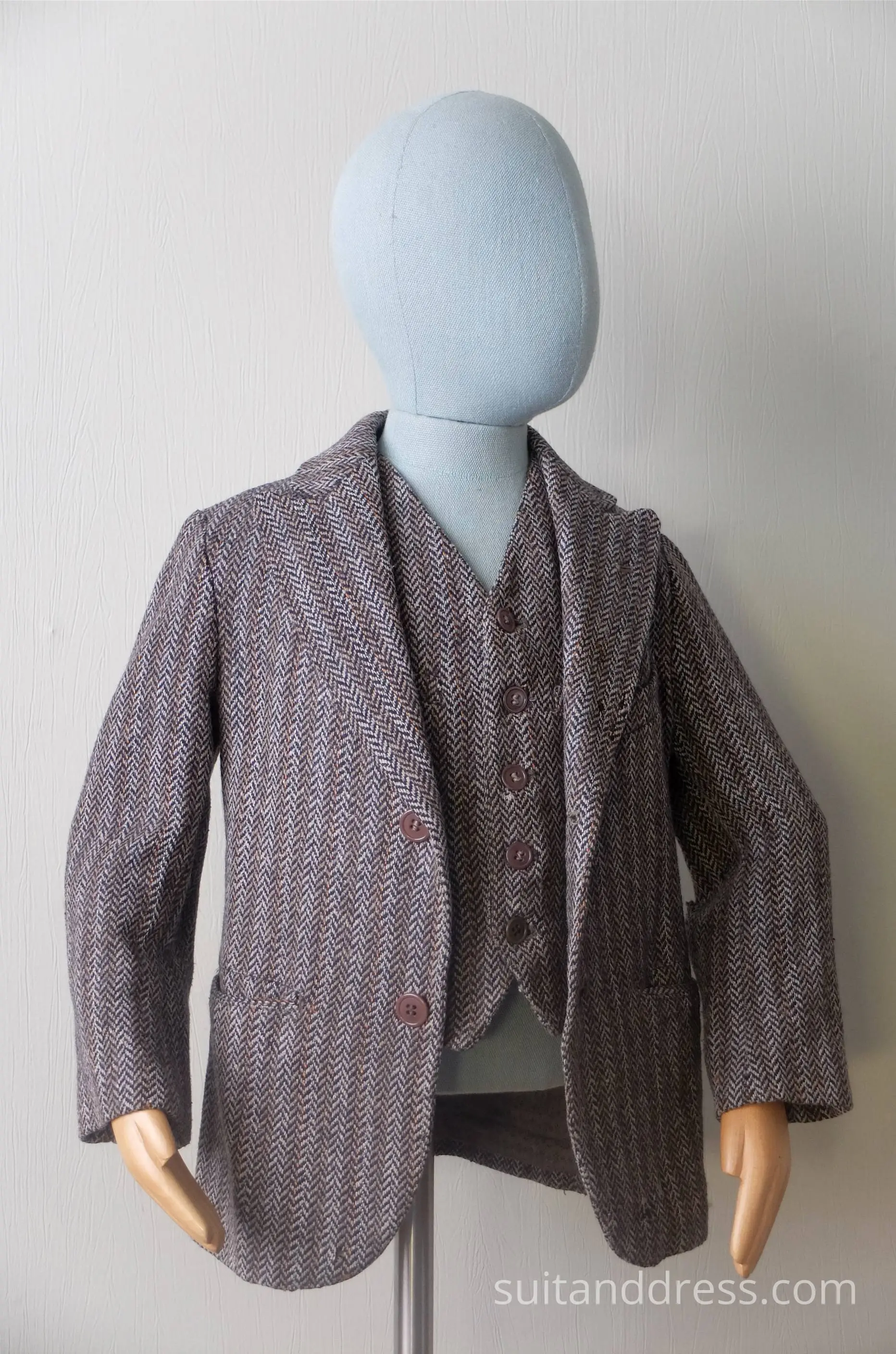 vintage tweed jacket for boy