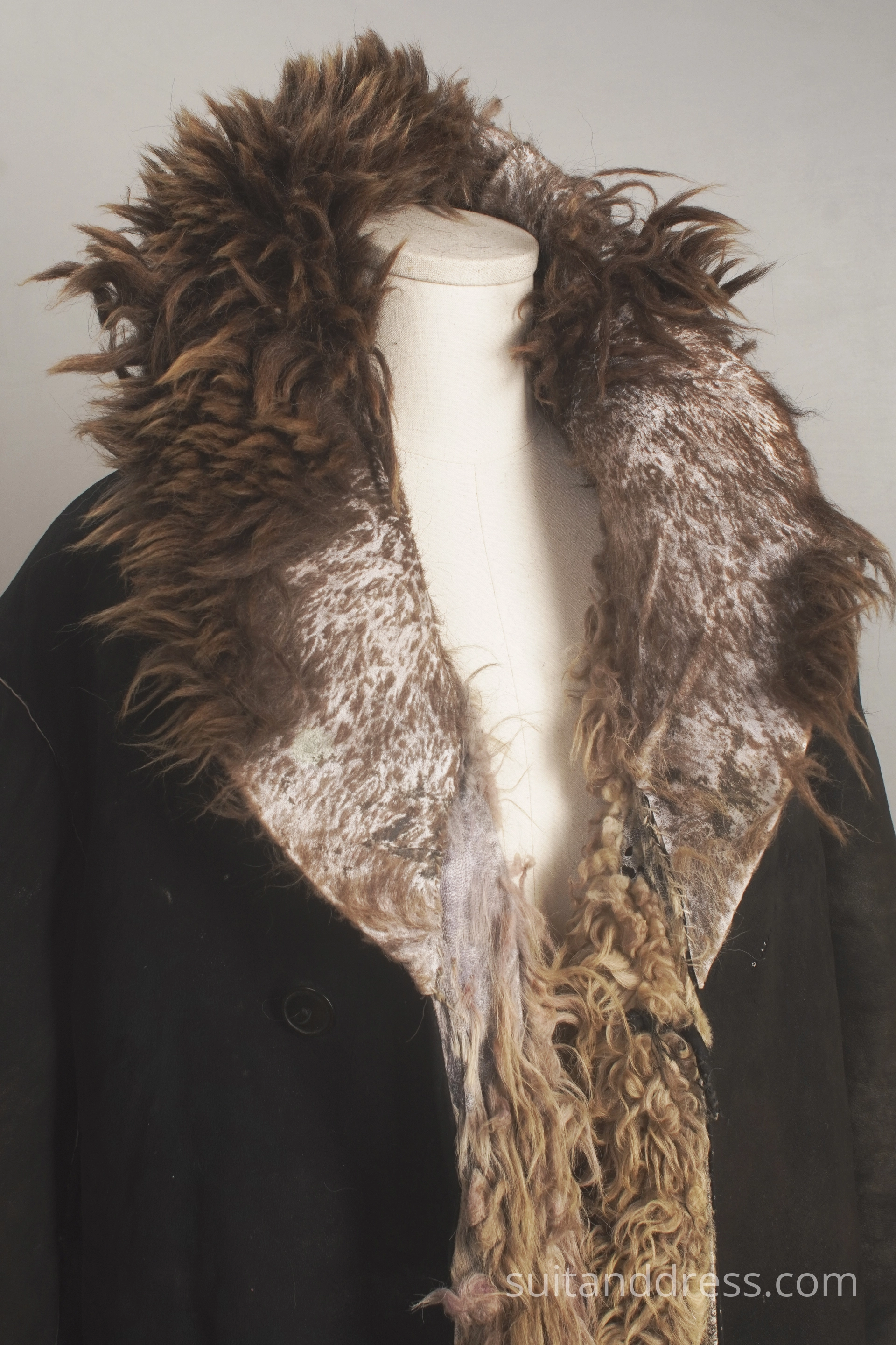 Edwardian fur coat for rent