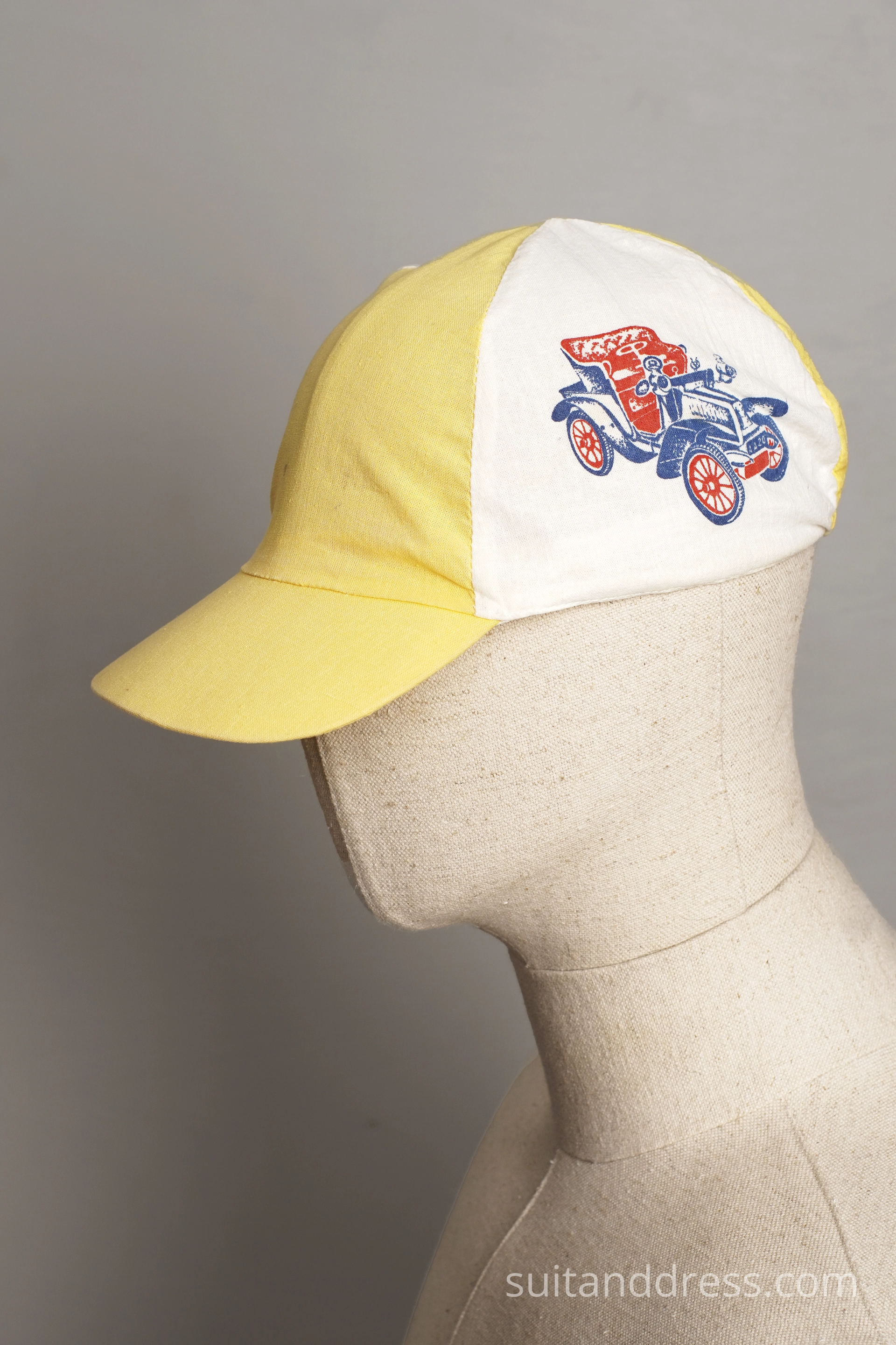 Vintage USSR visor sun cap cotton cap