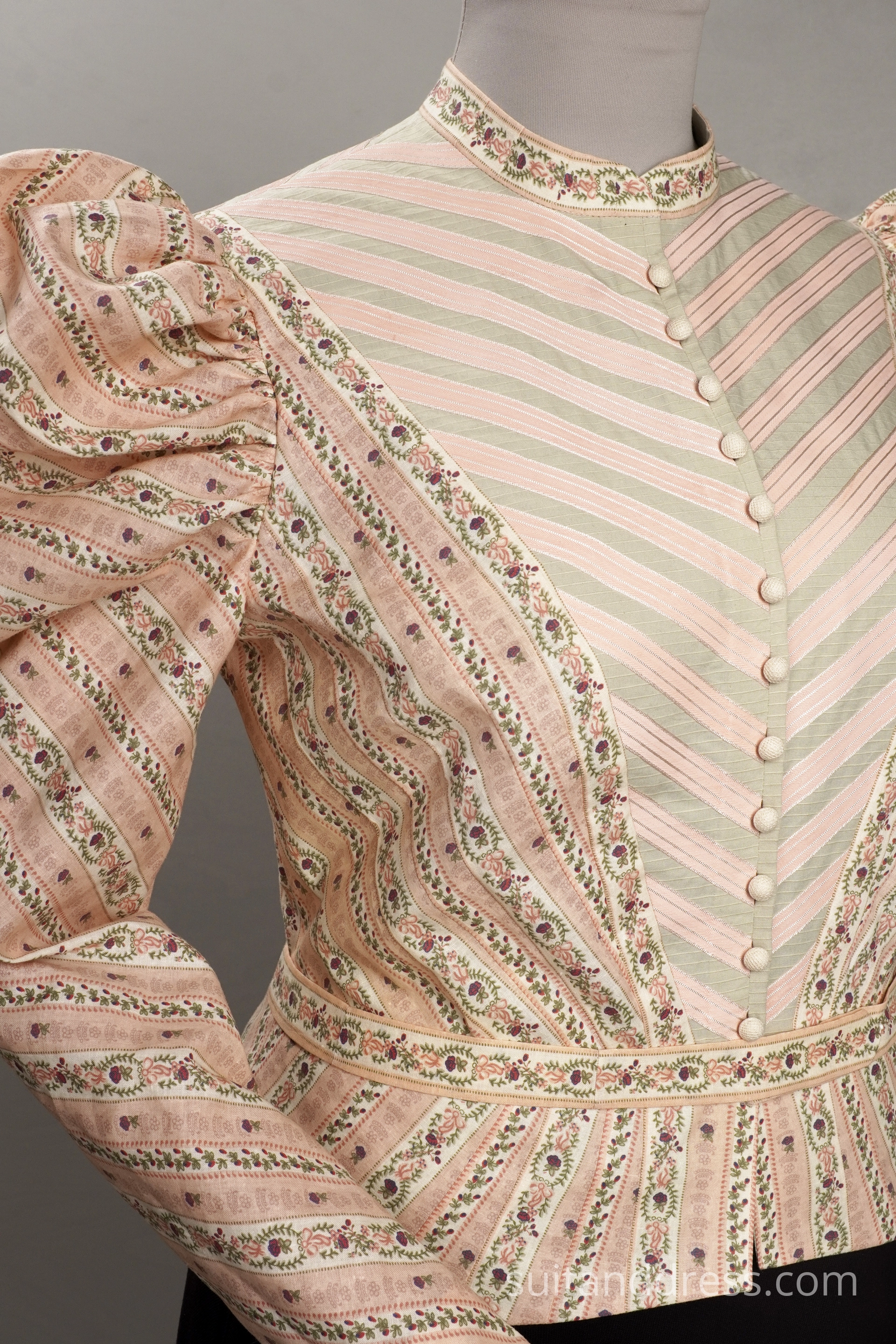 Edwardian cotton blouse replica