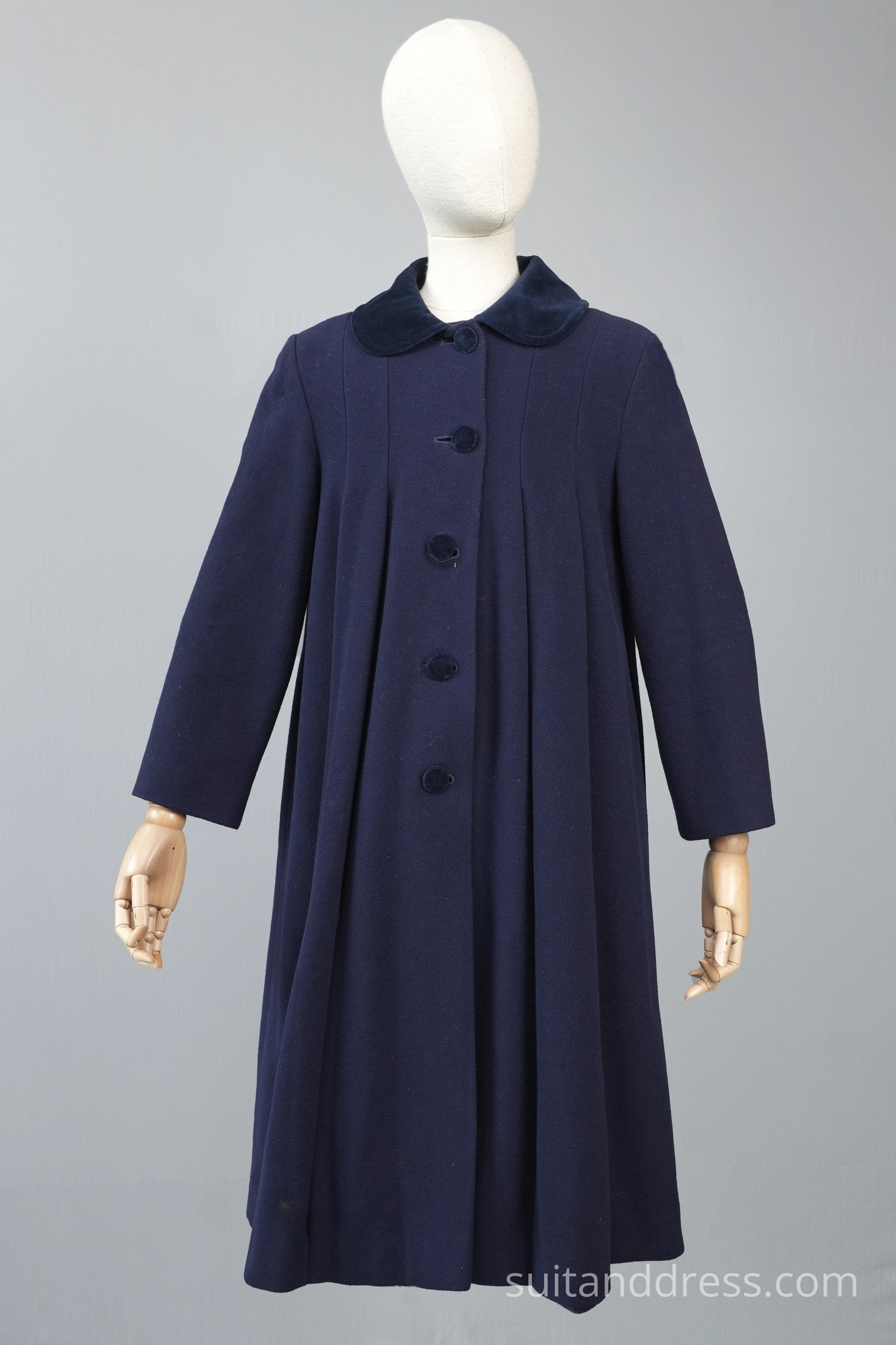 Edwardian style girls coat velvet collar warderobe rent for films and TV vintege costume in Riga Latvia