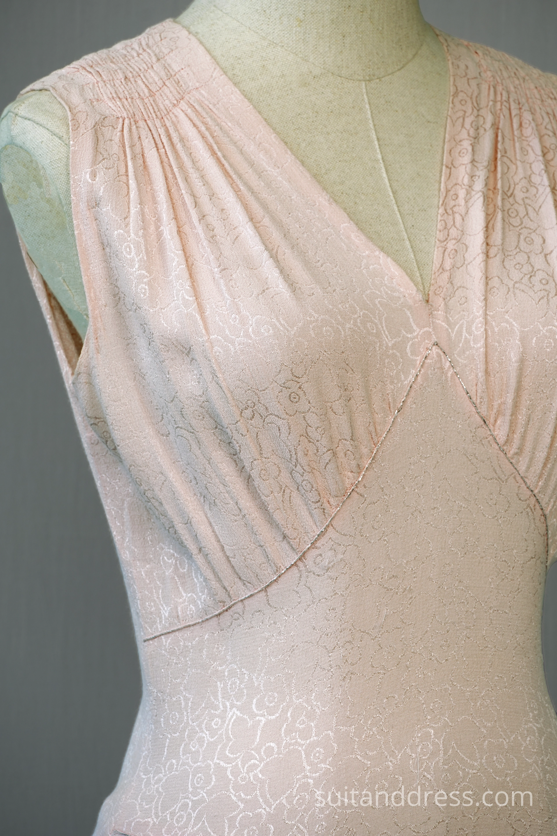 1930s maxi evening dress vintage costume rent for films in Riga Latvia
