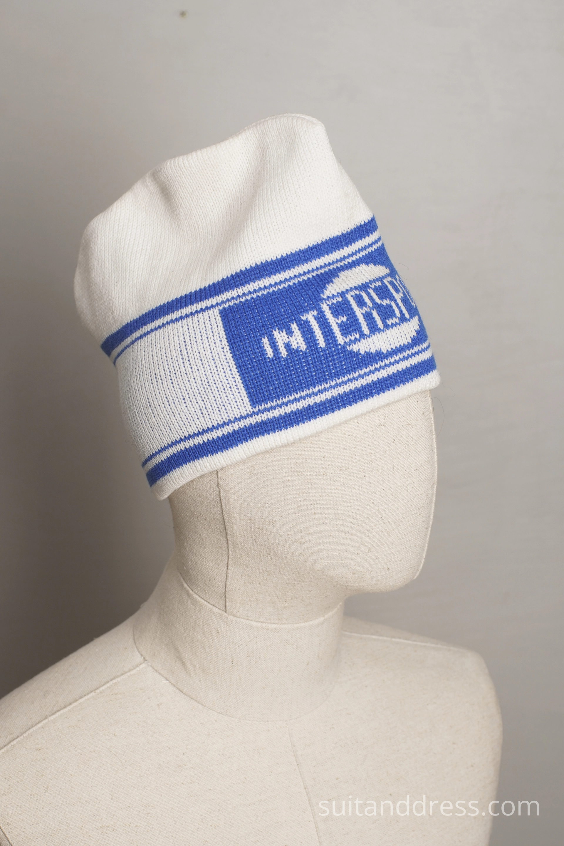 vintage 70s 80s sport beanie intersport knitted ski hat rent