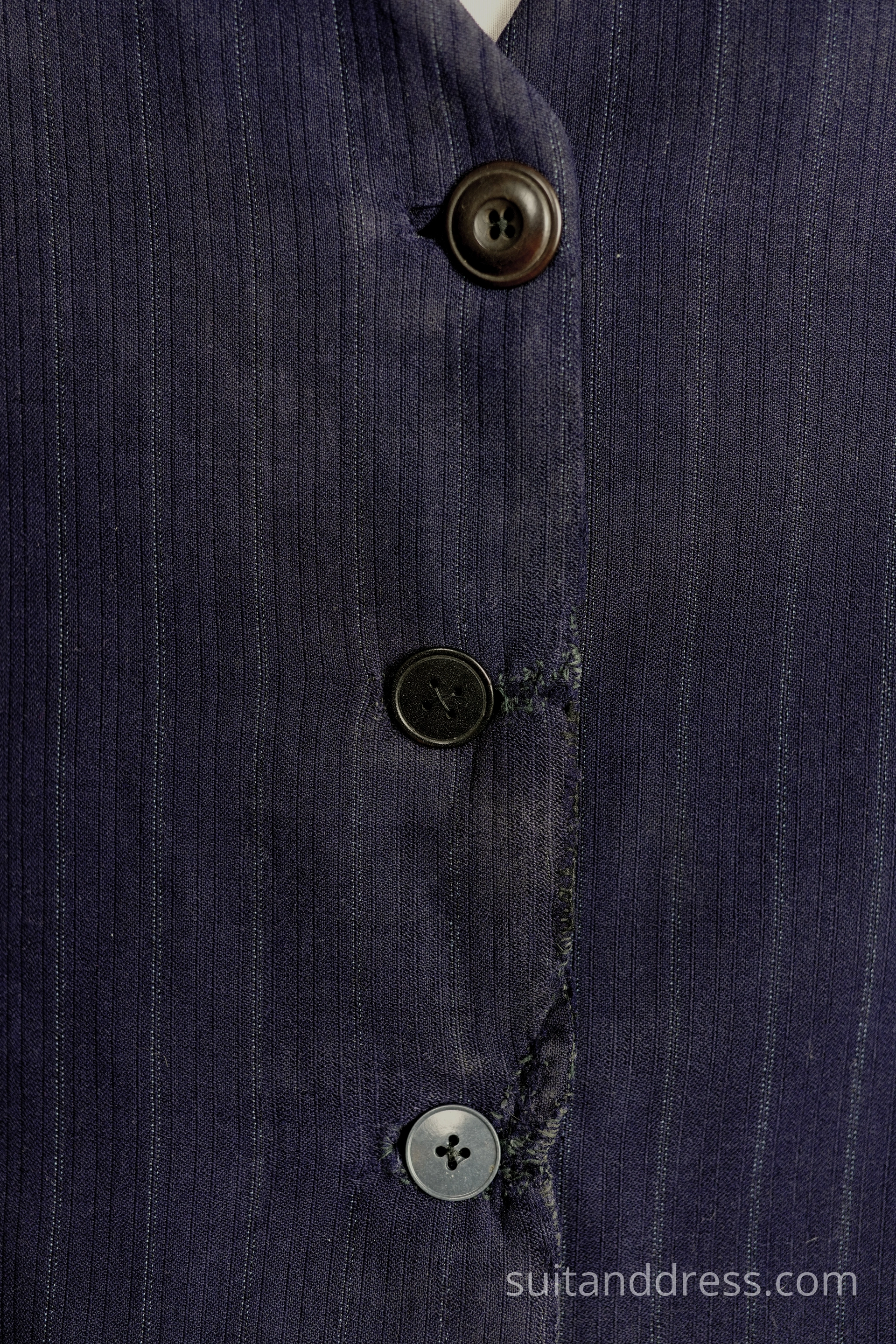 Sieviešu veste no vīriešu žaketes, 1940