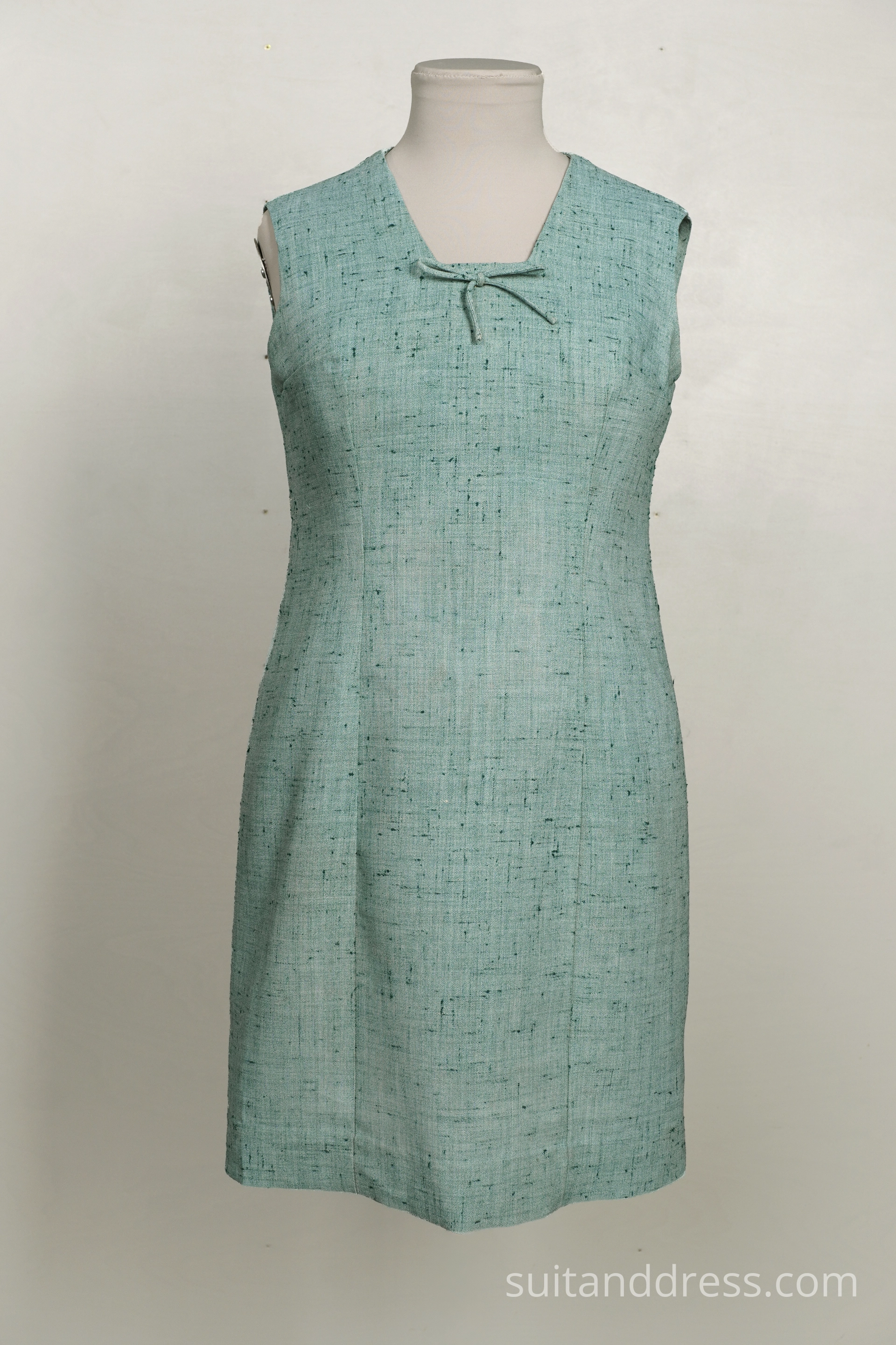 1960 vintage maigi zaļa kleita 