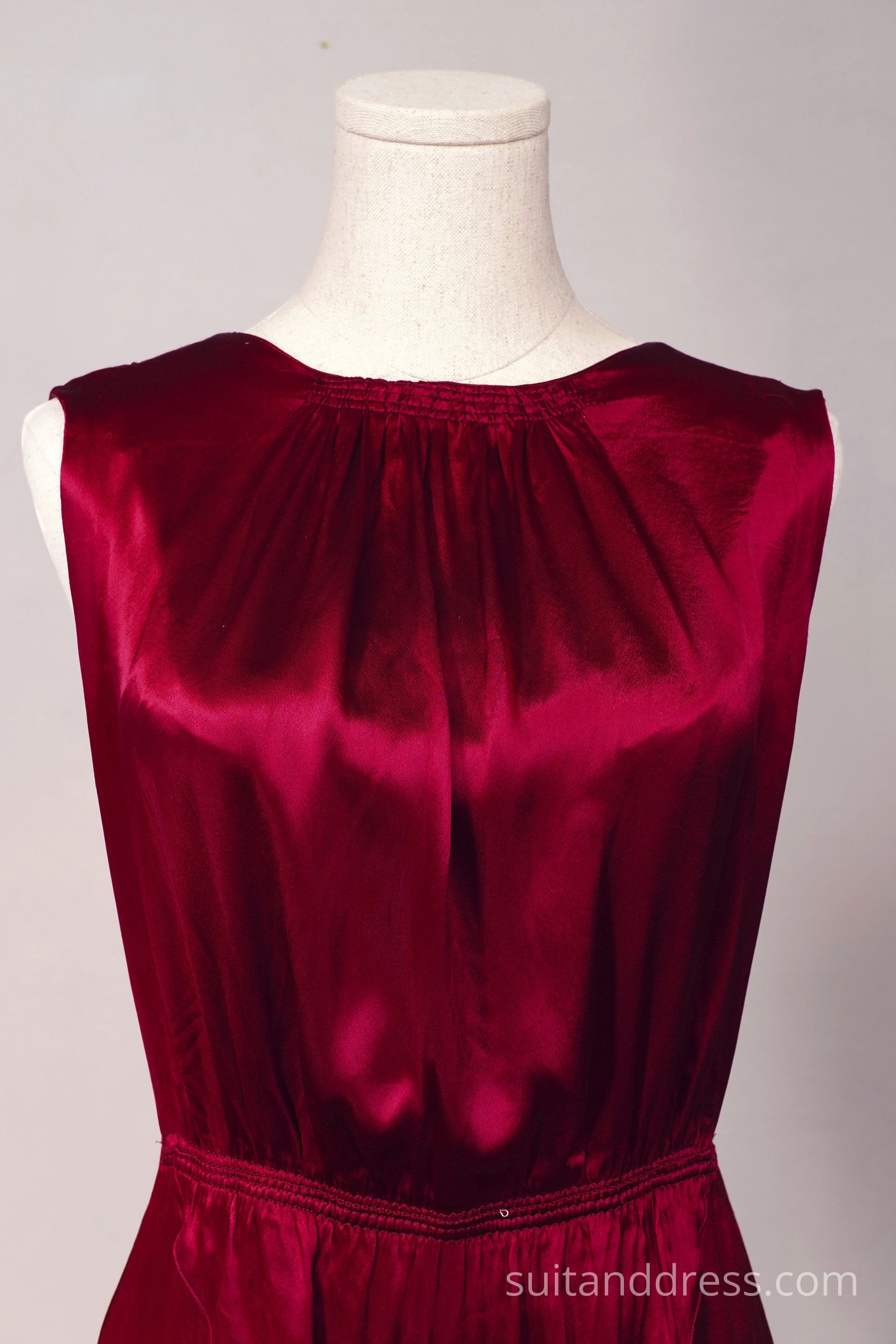 1930s liquid satin evening dress femme fatale vintage style retro costume rental period wardrobe hire for films in Riga Latvia