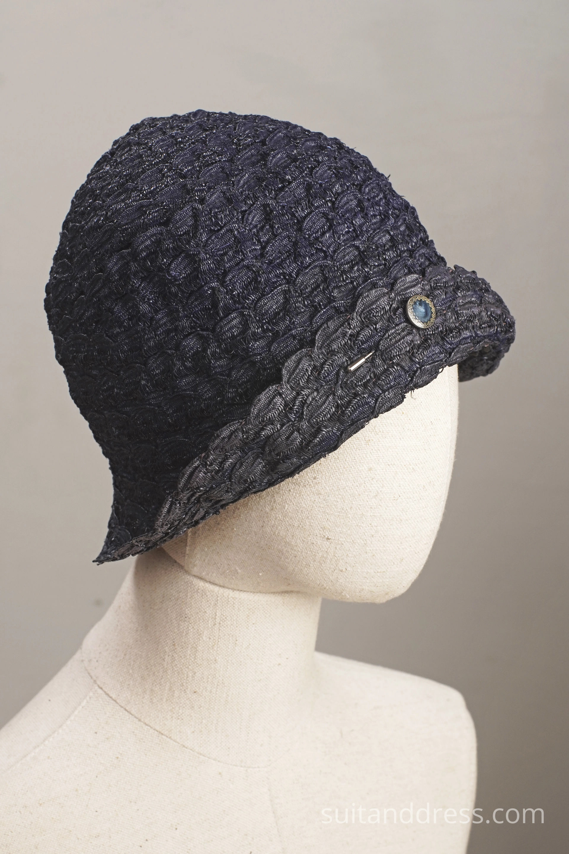 1920s cloche hat replica