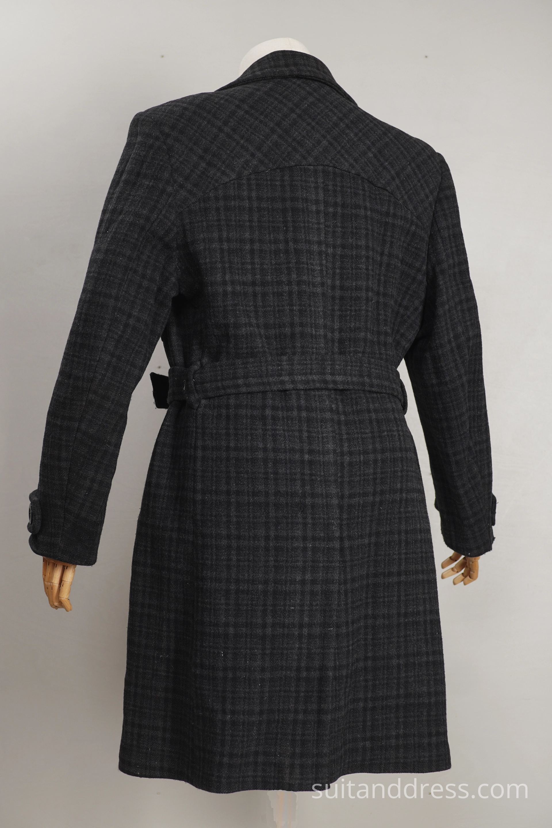 1970s mens coat nplaid soviet