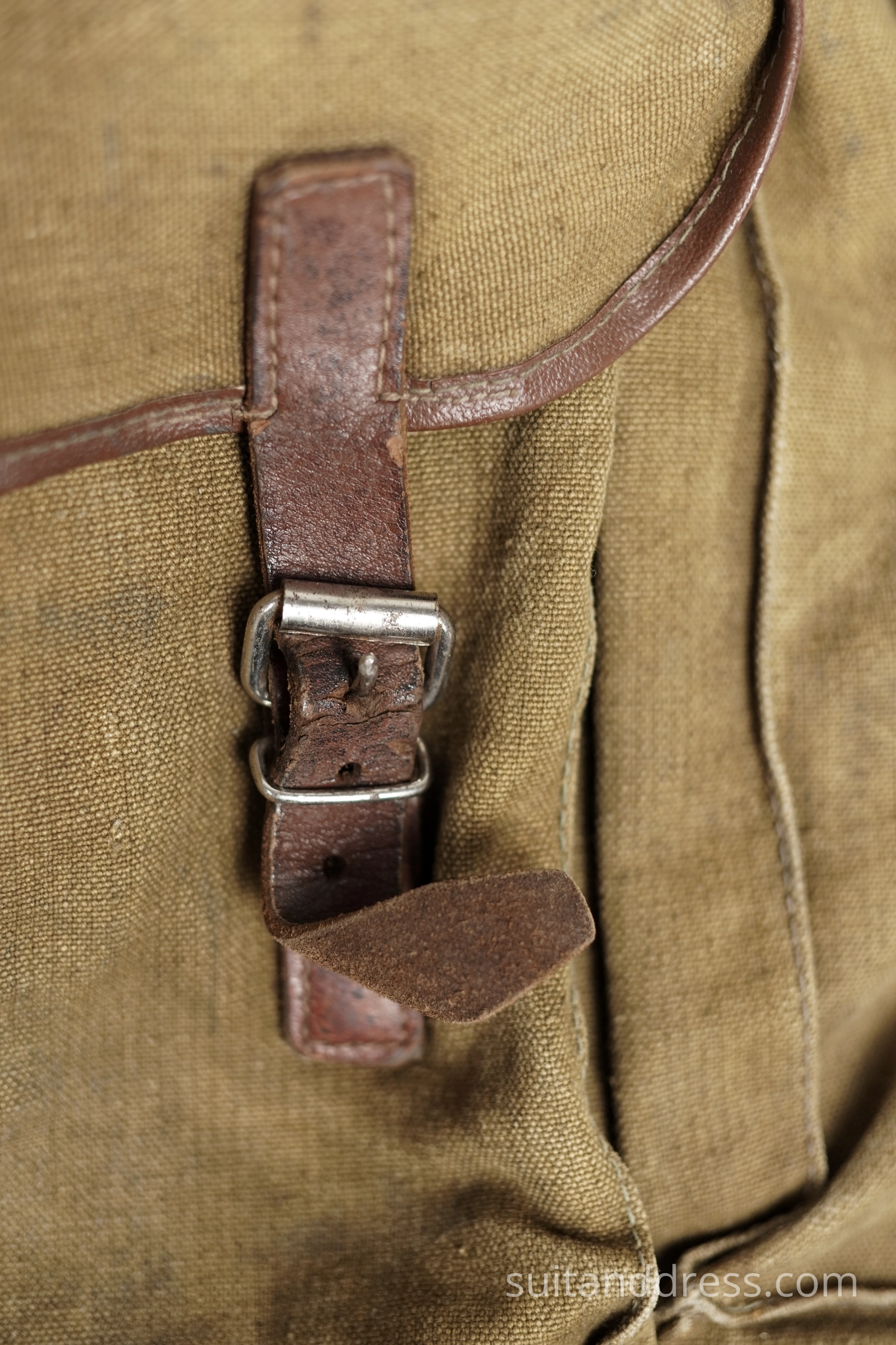 Military style canvas backpack  for rent