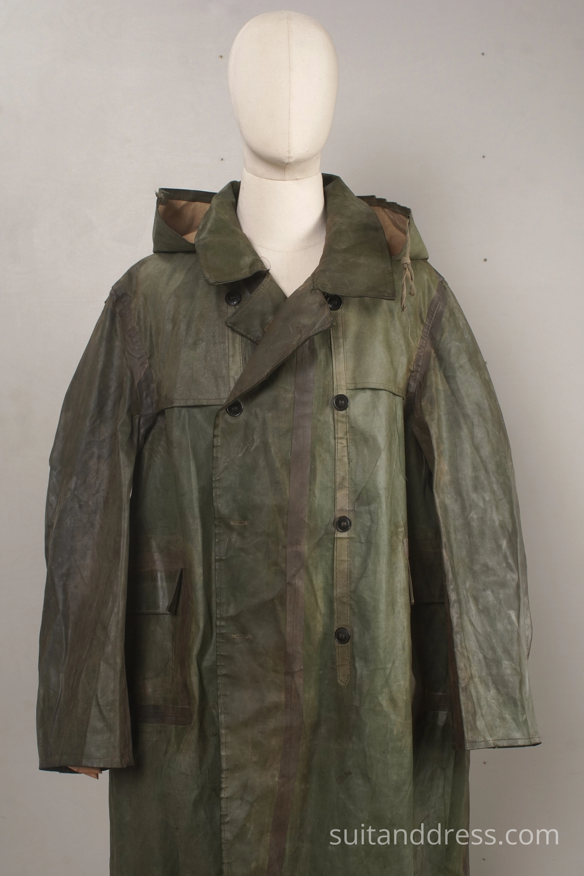 Vintage soviet work military coat