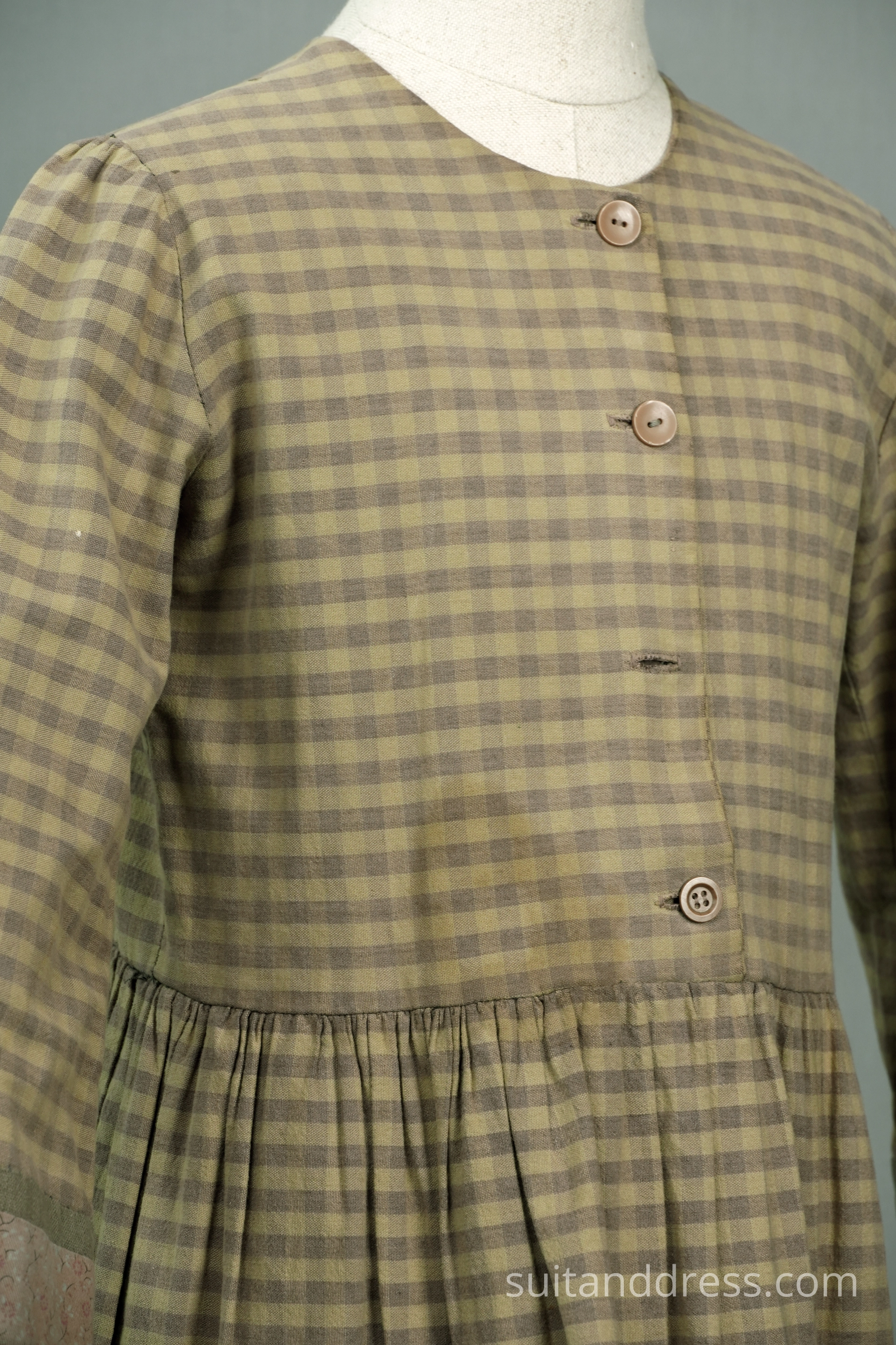1930s 40s distressed girls dress for rent