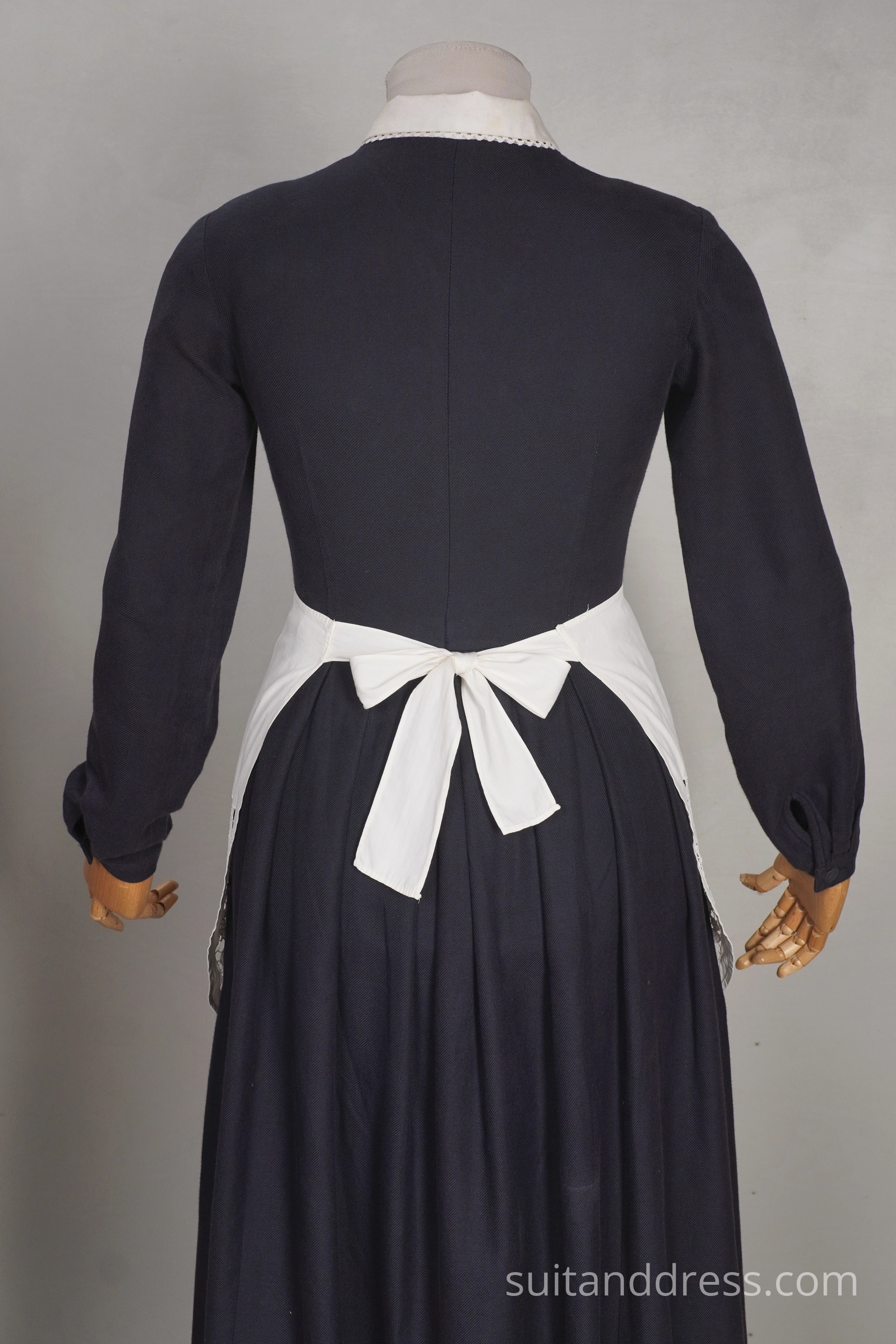 WHITE CUTWORK EMBROIDERY APRON, 1920s costume rent in Latvia Riga