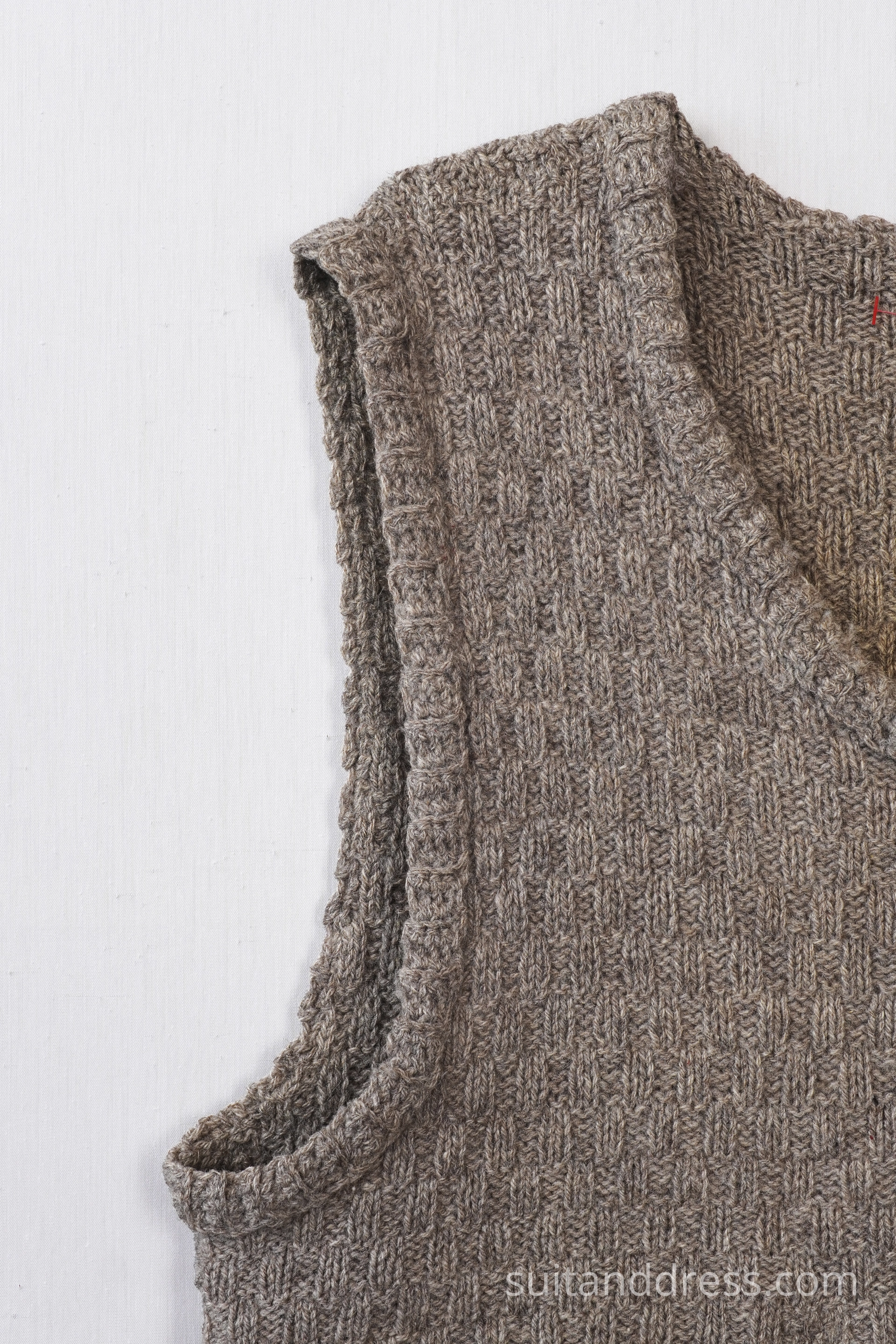 1940s knitted distressed mens vest costume rent in Riga vintage fashion hire Latvia