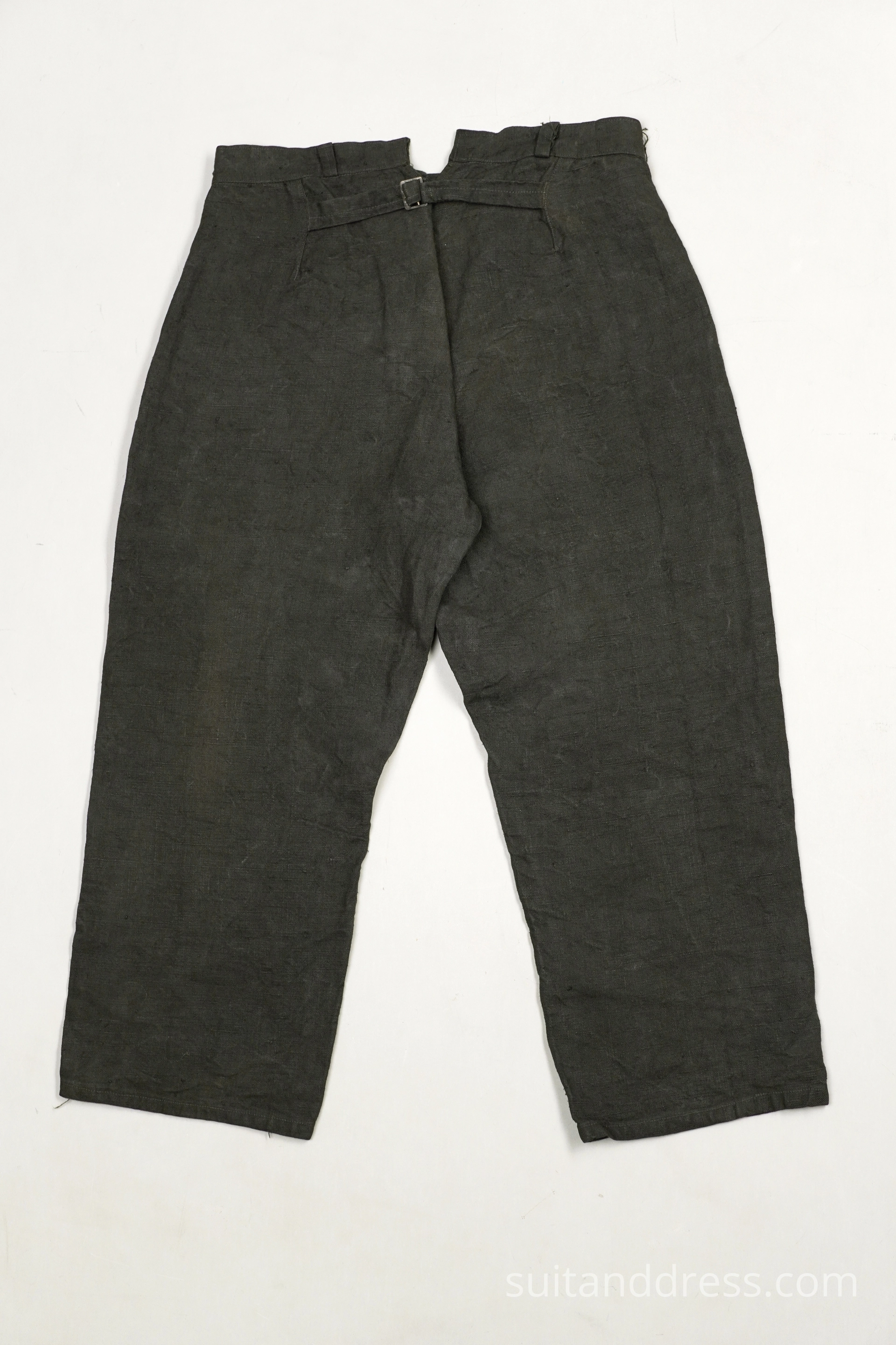 Linen flax work trousers costume rent