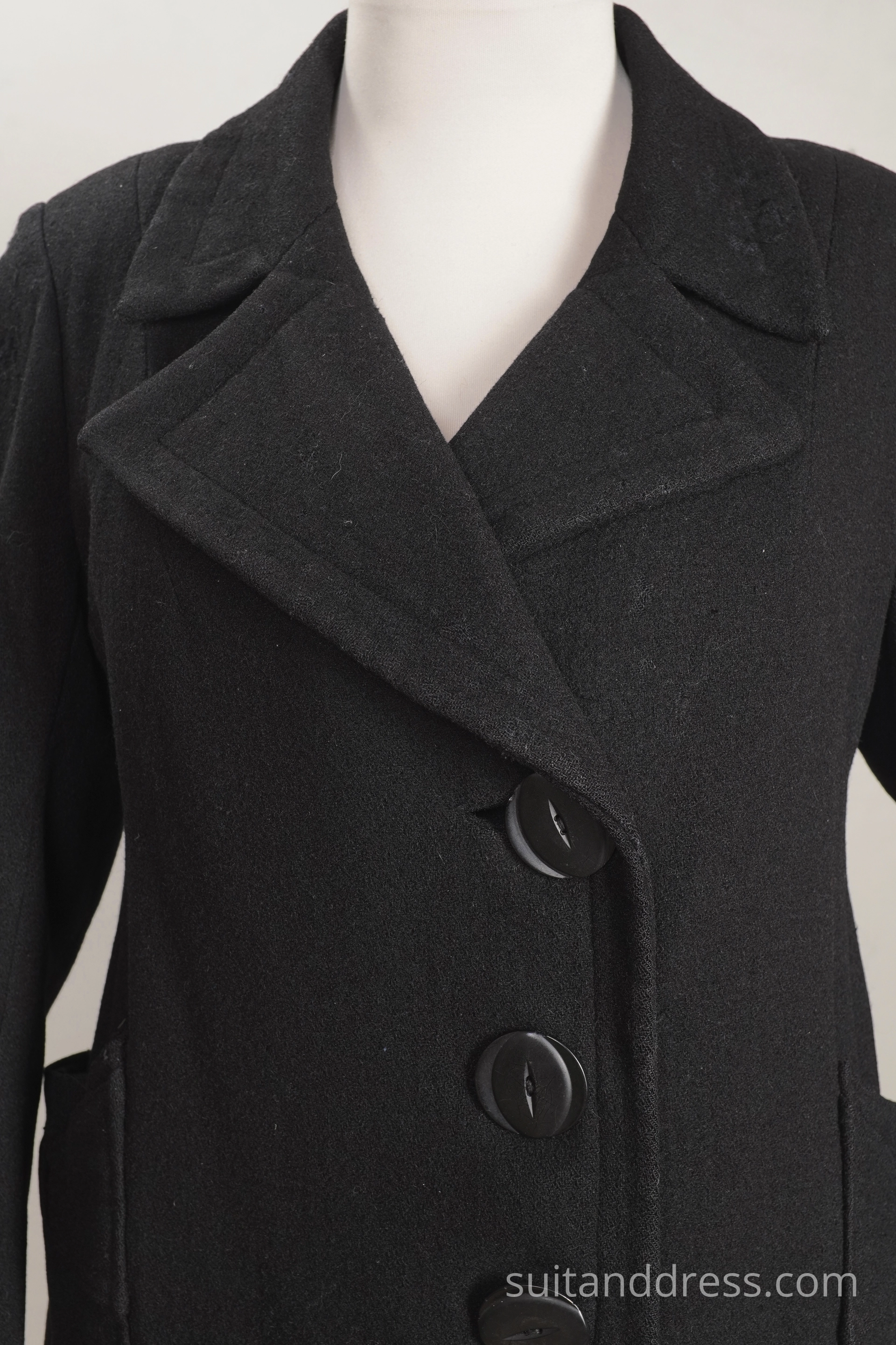 1940s hand made winter coat worn out