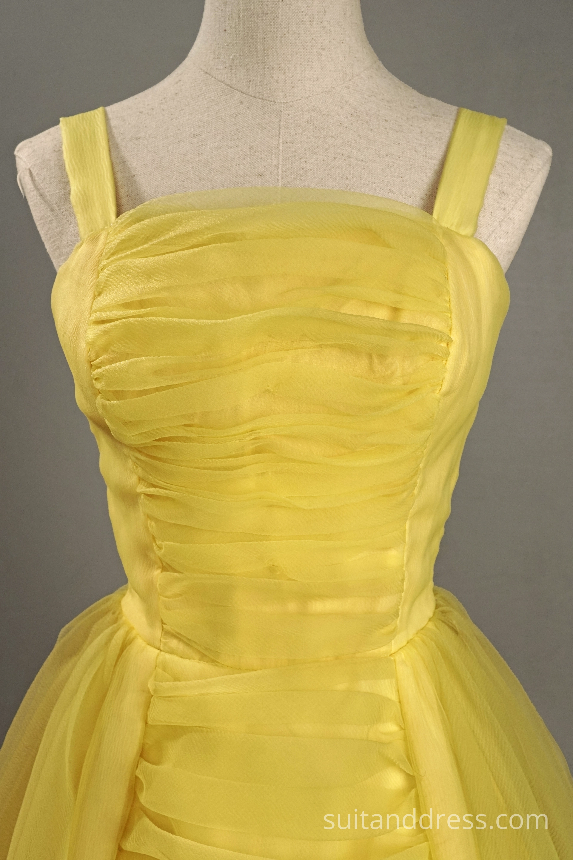 1950s prom party organza dress new look fit and flare vintage costume rental for films in Riga Latvia