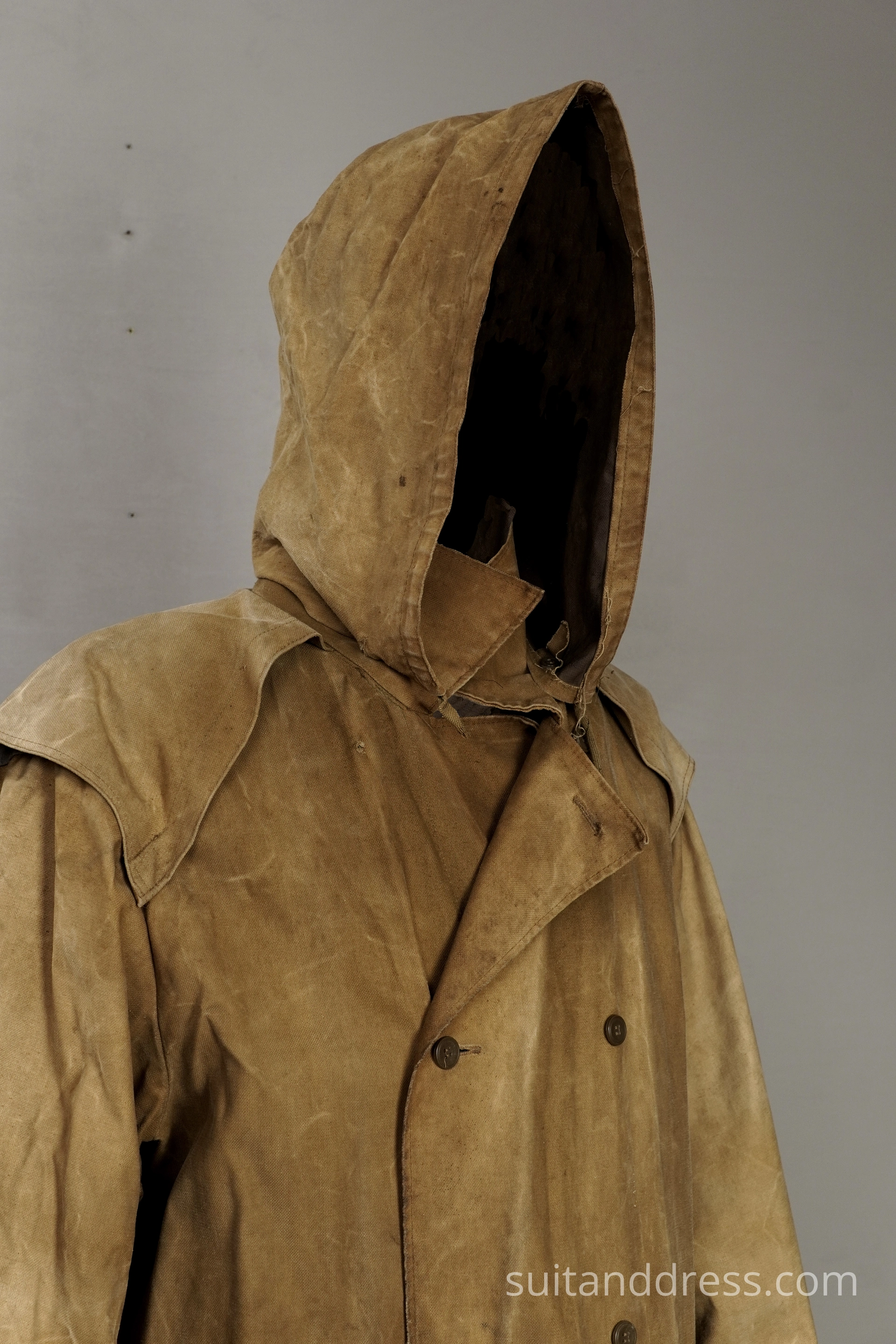 Vintage Soviet canvas work coat