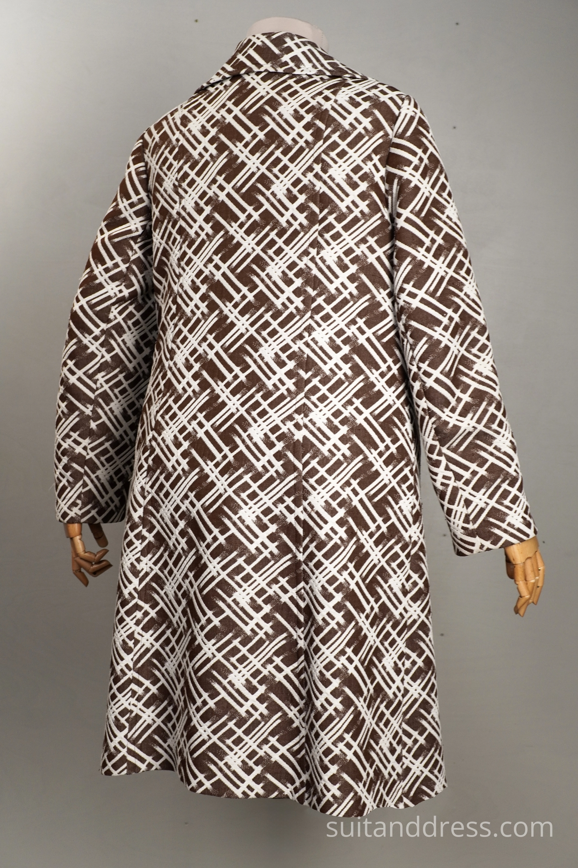 1970s soviet ladies crimplene coat for rent