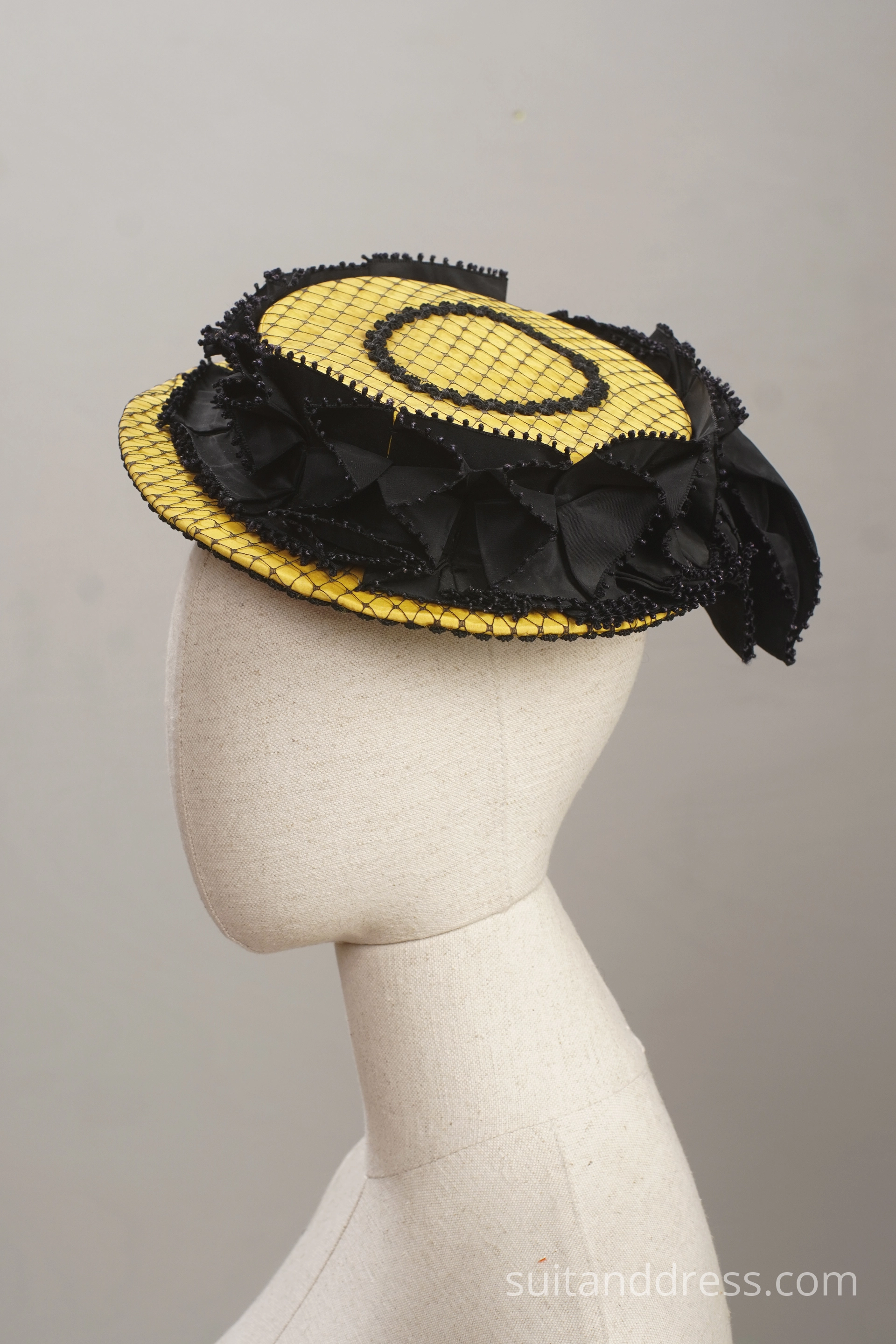 Edwardian french taffeta hat