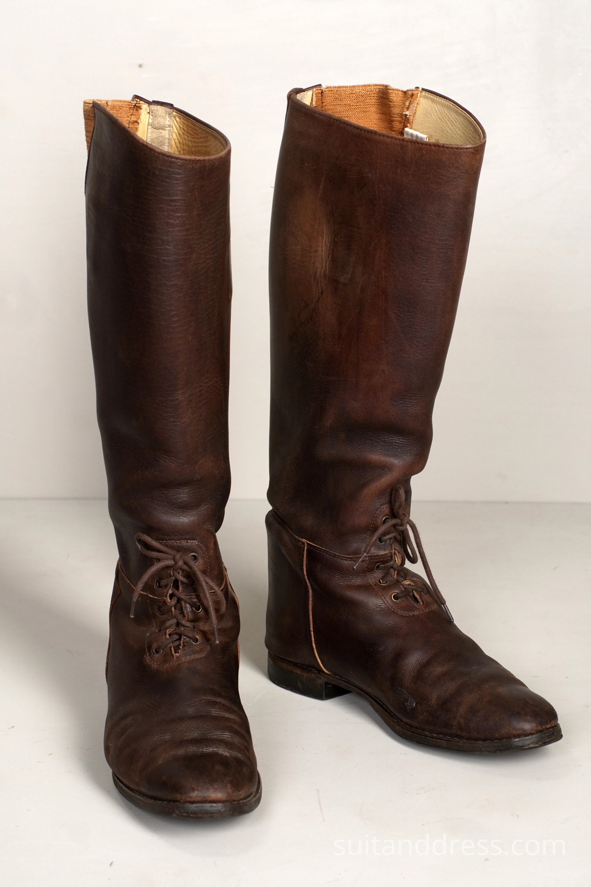 Mid-century mens riding boots